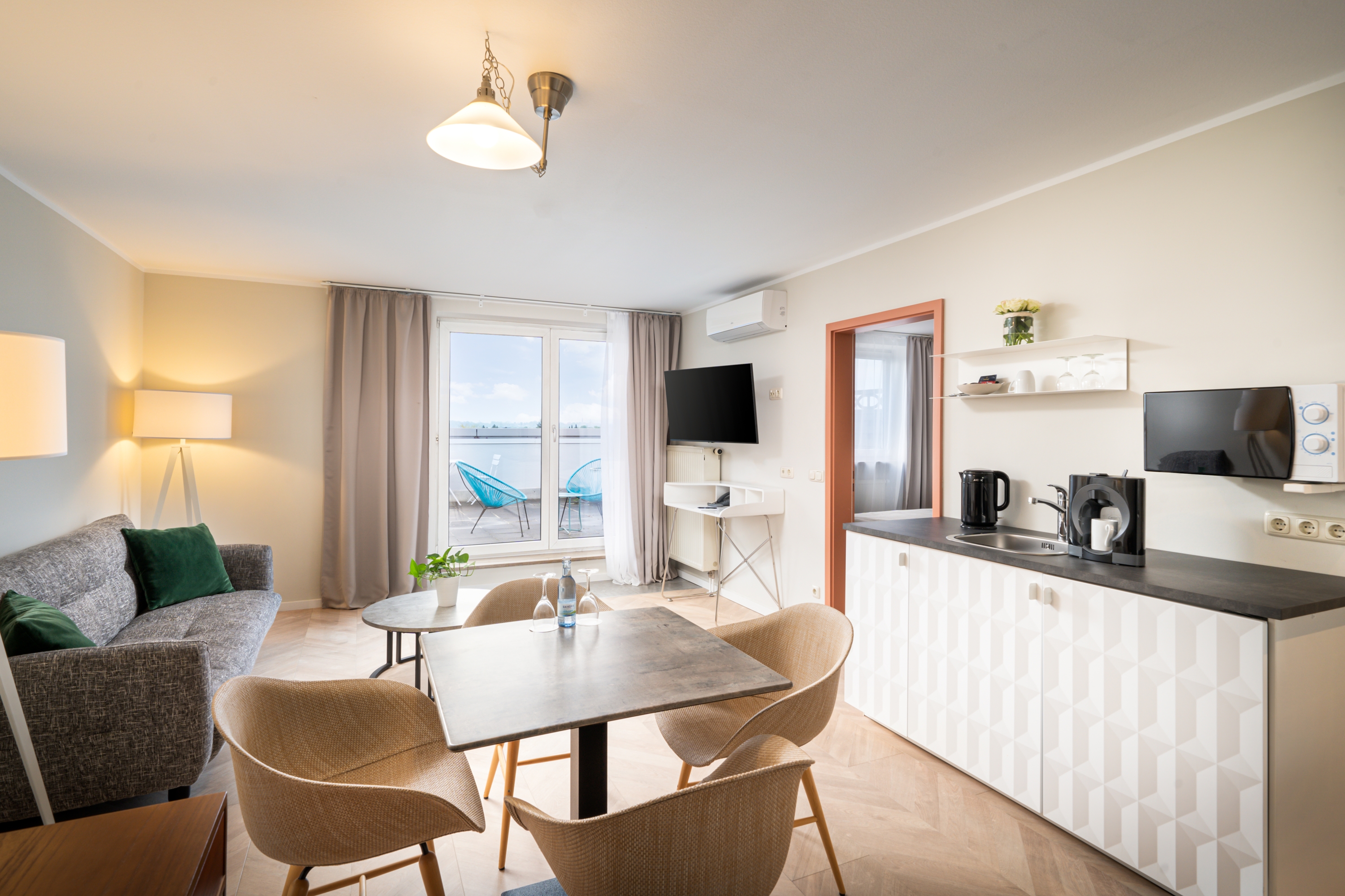 QU Hotel, Trademark Collection by Wyndham suite in Augsburg, Other than US/Canada