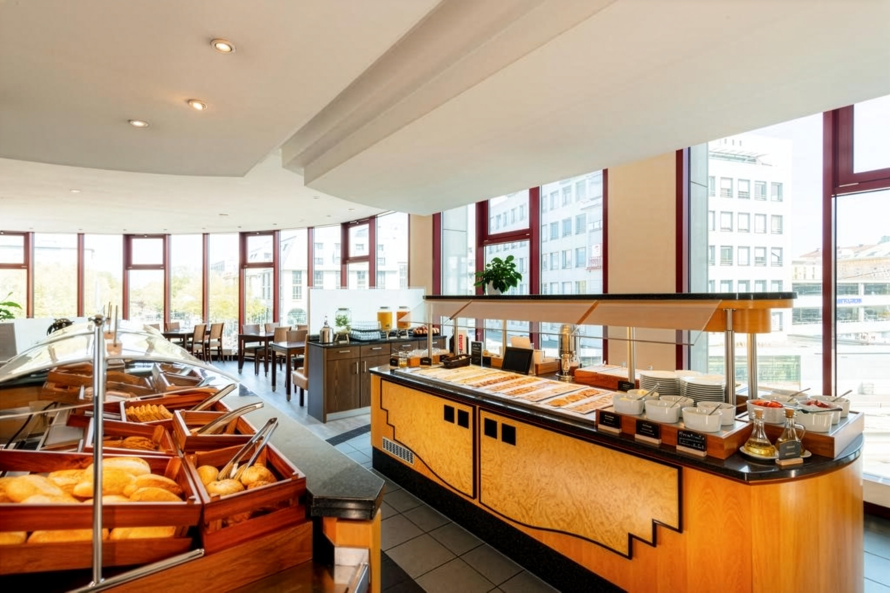 Rugs Hotel Augsburg, Trademark Collection by Wyndham restaurant buffet in Augsburg, Other than US/Canada