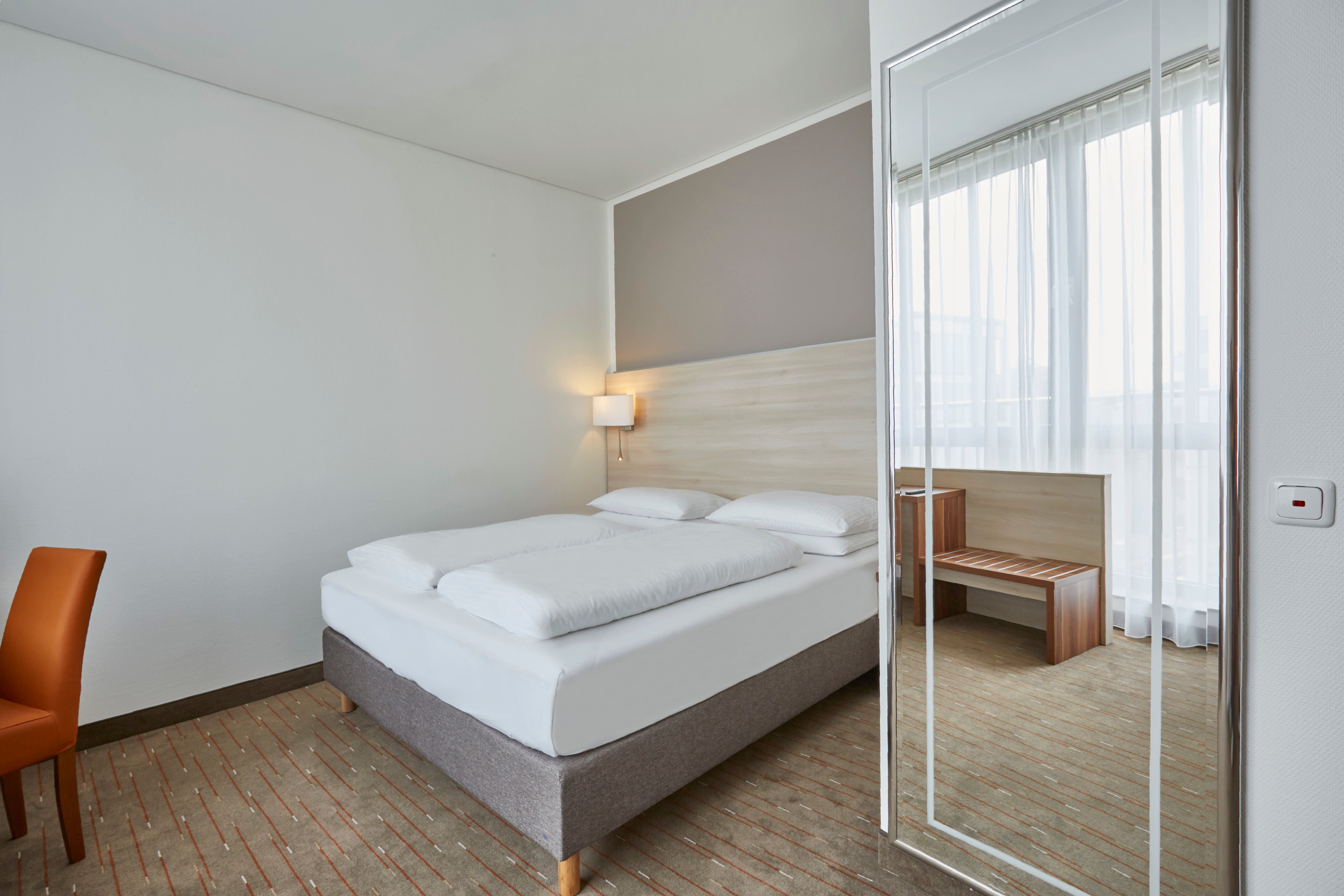 Guest room at the H+ Hotel Berlin Mitte in Berlin, Other than US/Canada