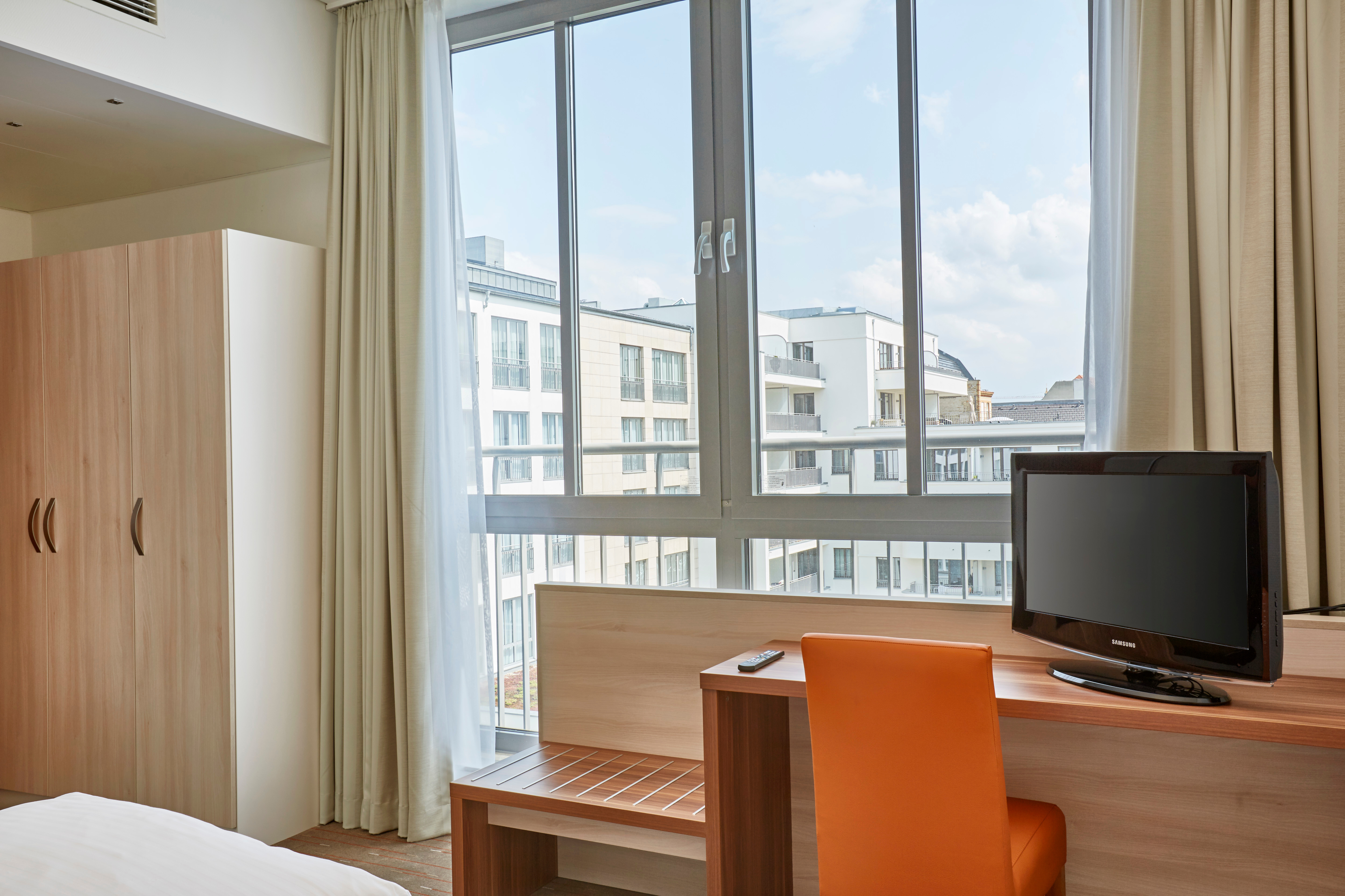 Guest room at the H+ Hotel Berlin Mitte in Berlin, Other than US/Canada