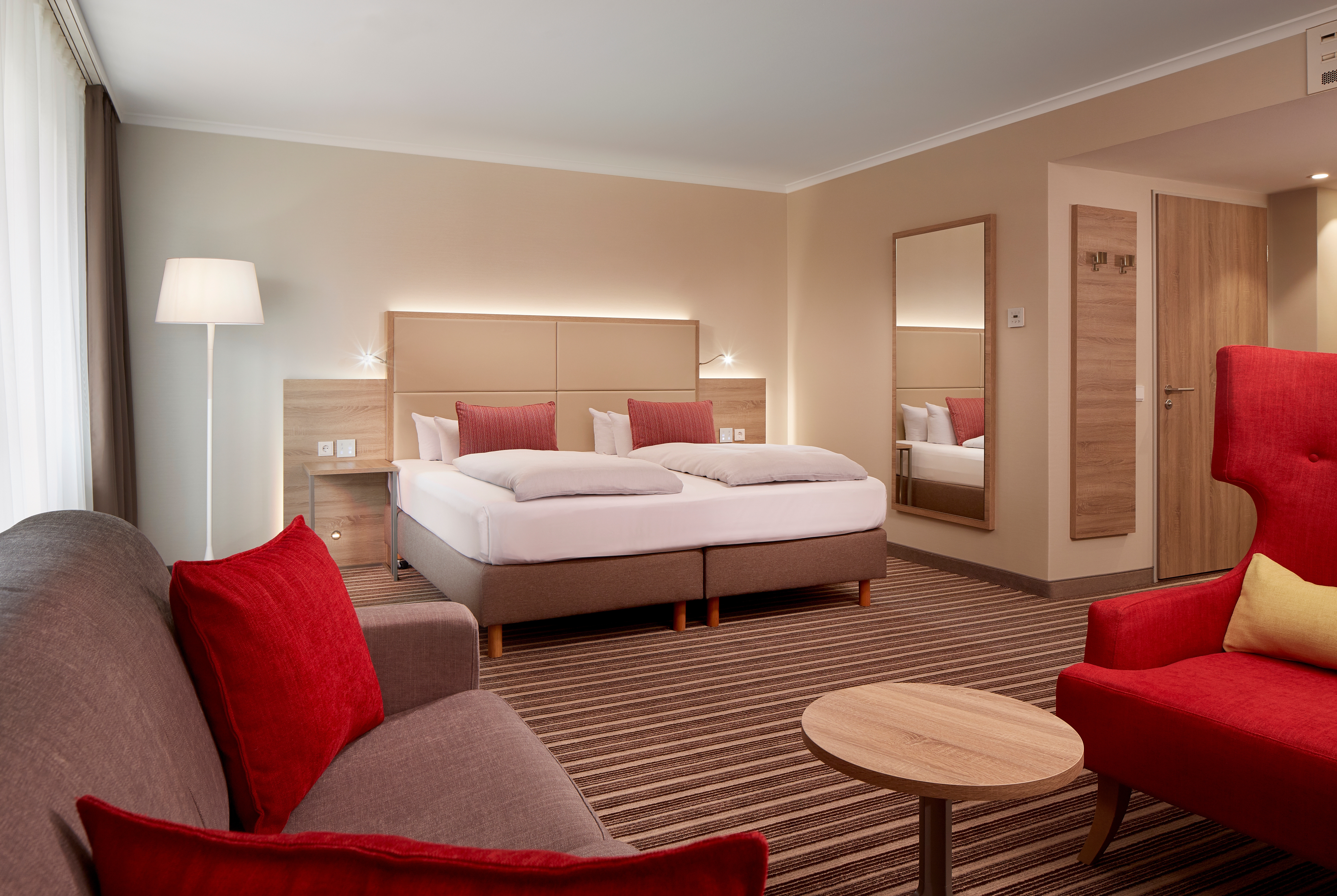 Guest room at the Hyperion Hotel Berlin in Berlin, Other than US/Canada