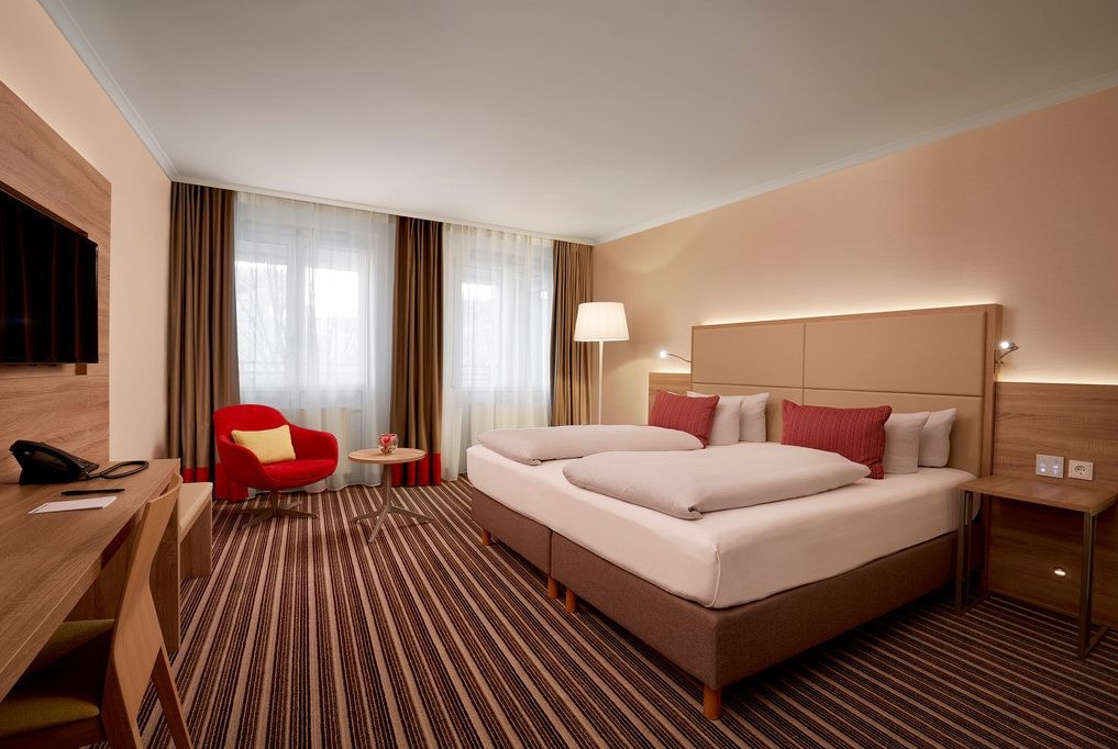 Guest room at the Hyperion Hotel Berlin in Berlin, Other than US/Canada