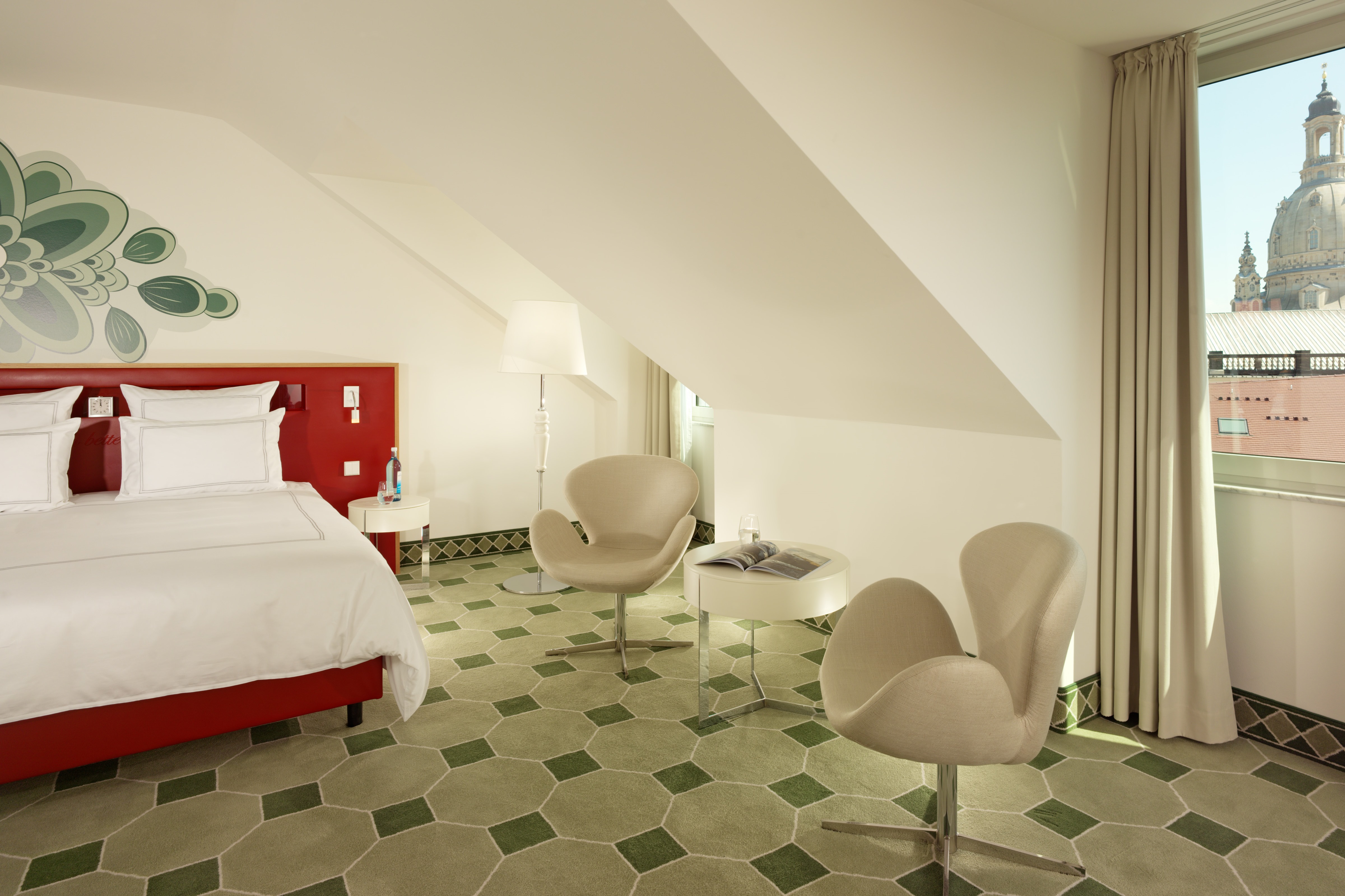 Guest room at the Hyperion Hotel Dresden am Schloss in Dresden, Other than US/Canada