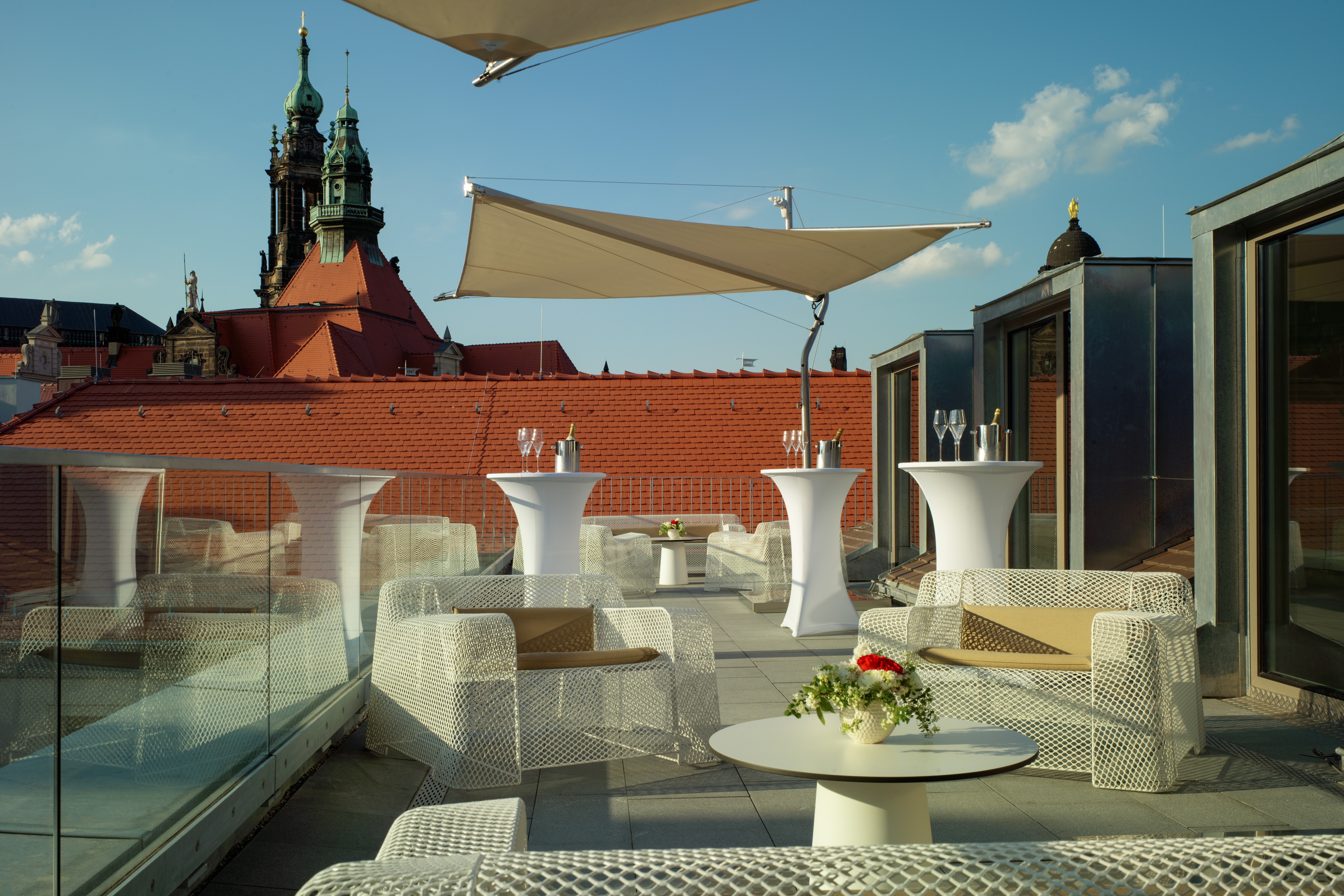 Courtyard at Hyperion Hotel Dresden am Schloss in Dresden, Other than US/Canada