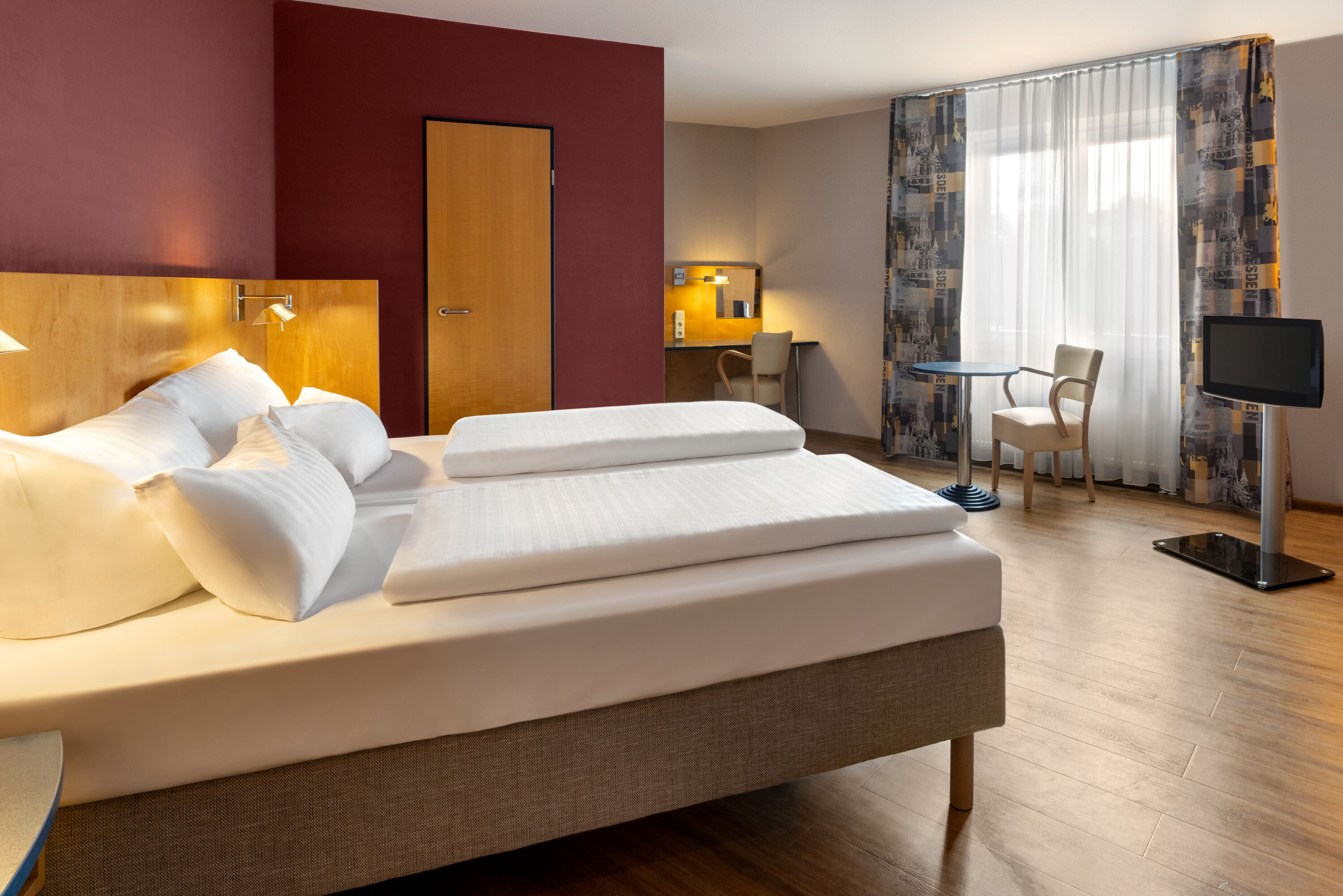 Guest room at the Amedia Dresden Elbpromenade, Trademark Collection by Wyndham in Dresden, Other than US/Canada