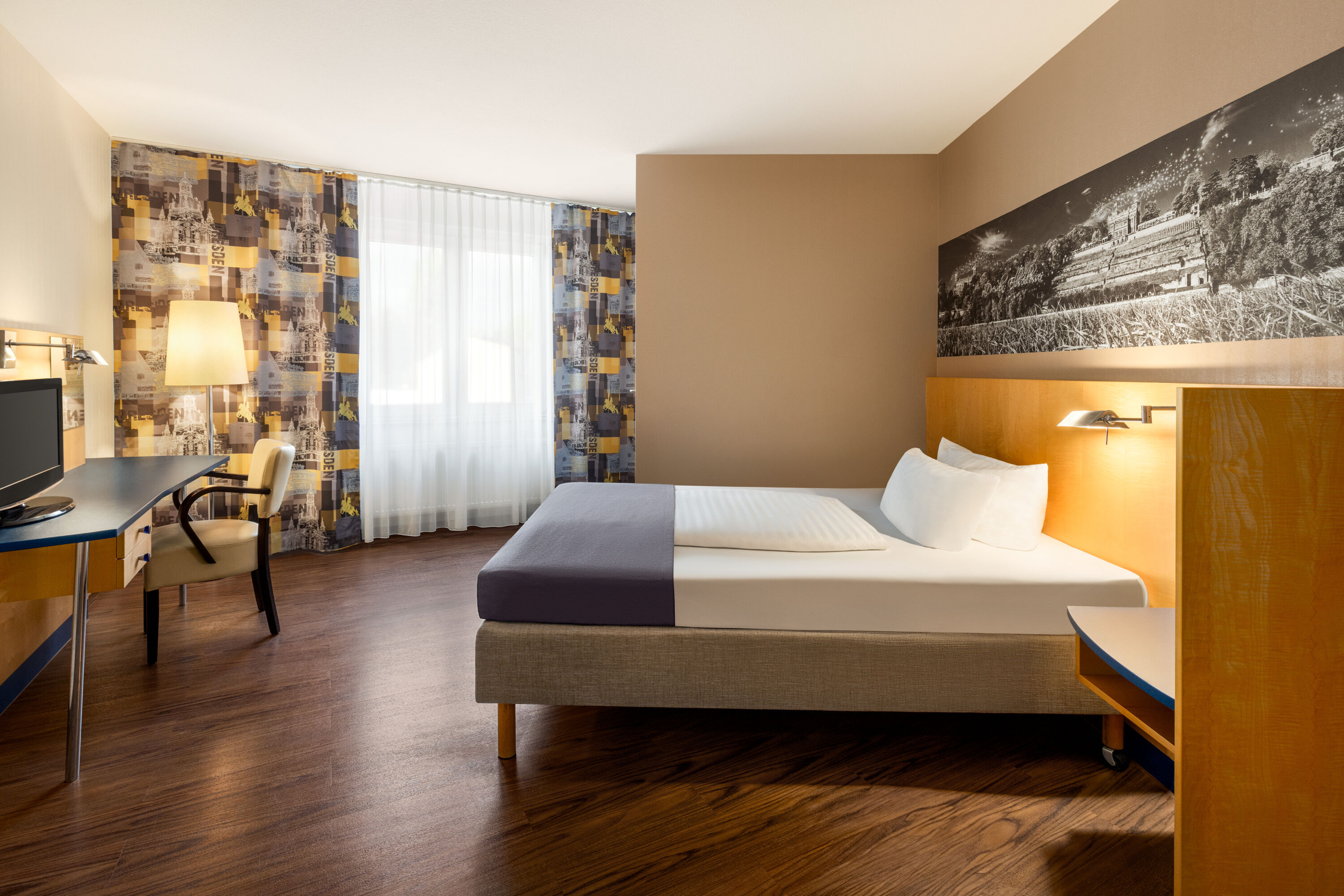Guest room at the Amedia Dresden Elbpromenade, Trademark Collection by Wyndham in Dresden, Other than US/Canada