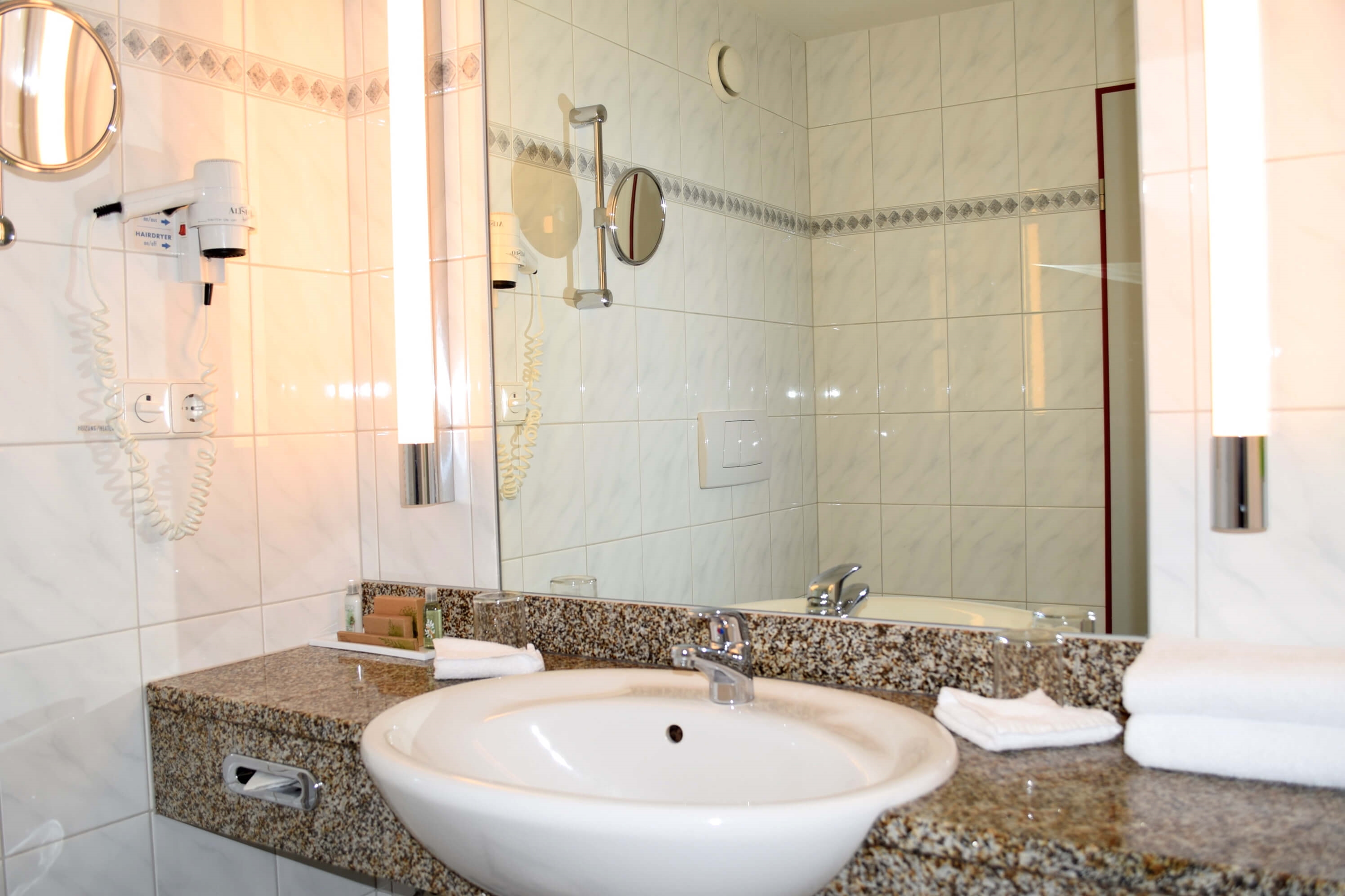 Guest room bath at the elaya hotel frankfutrt oberursel, Trademark Collection in Frankfurt Oberursel, Other than US/Canada