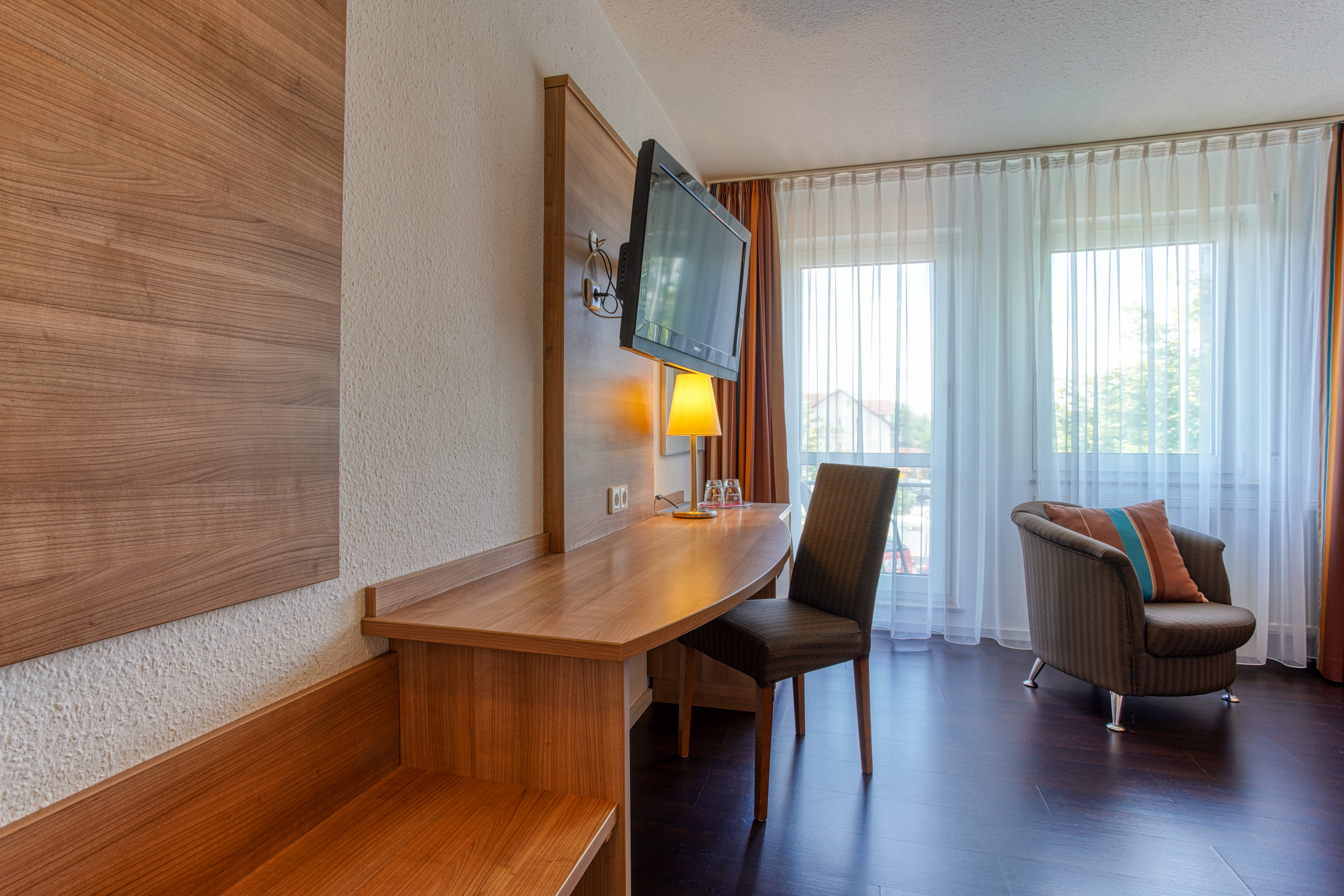 Guest room at the Centro Hotel U-NO1, Trademark Collection by Wyndham in Grossbettlingen, Other than US/Canada
