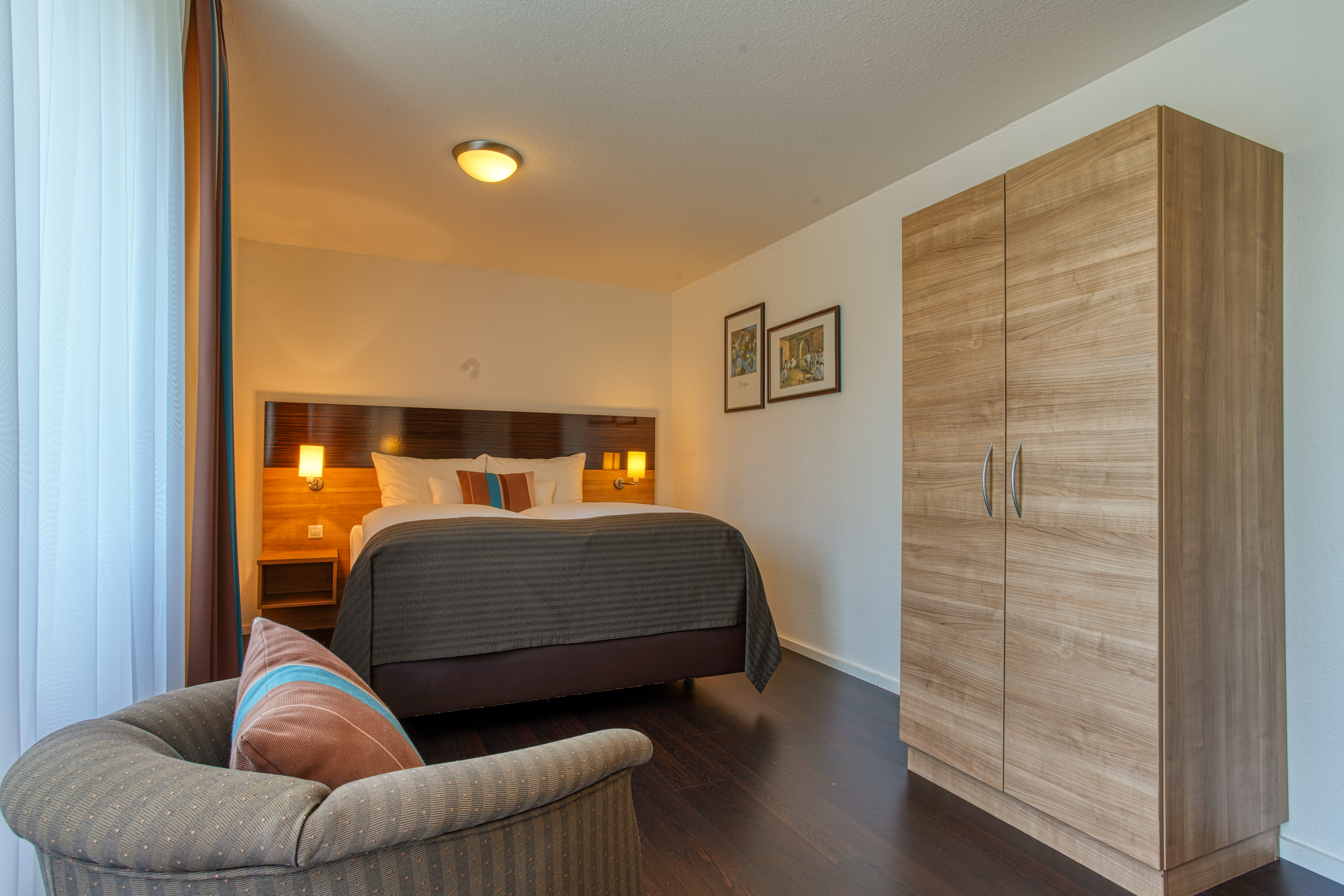 Guest room at the Centro Hotel U-NO1, Trademark Collection by Wyndham in Grossbettlingen, Other than US/Canada