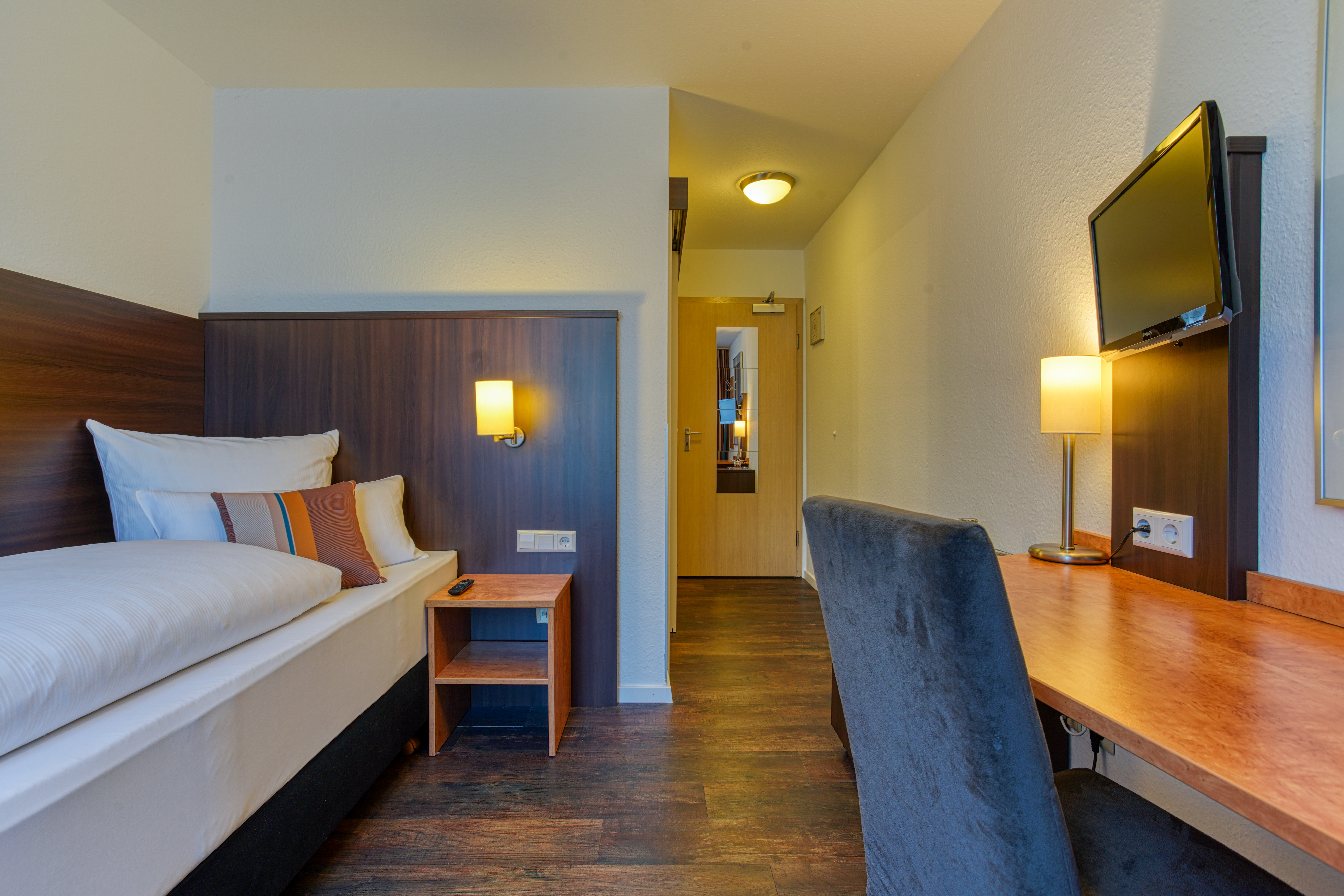 Guest room at the Centro Hotel U-NO1, Trademark Collection by Wyndham in Grossbettlingen, Other than US/Canada