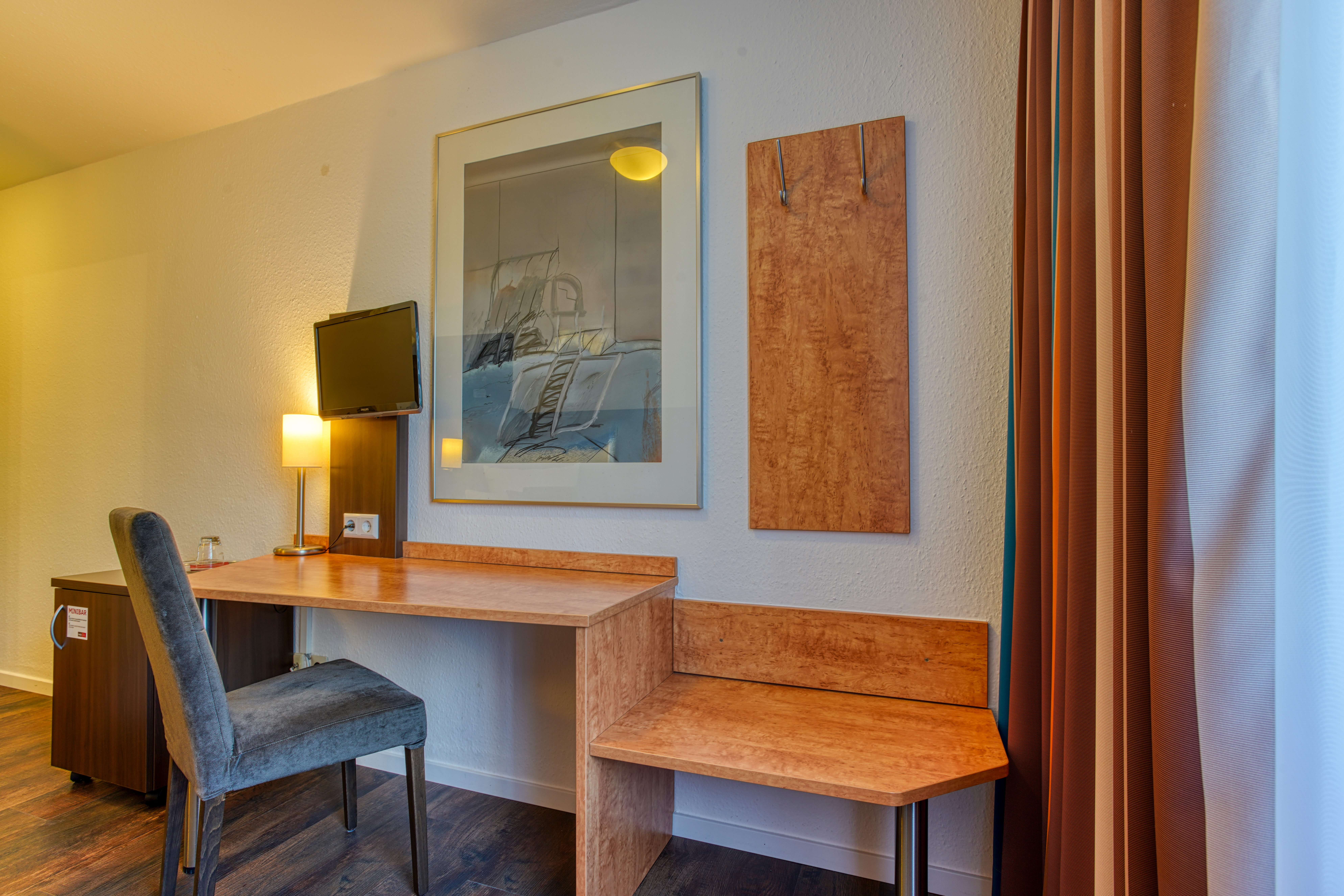 Guest room at the Centro Hotel U-NO1, Trademark Collection by Wyndham in Grossbettlingen, Other than US/Canada