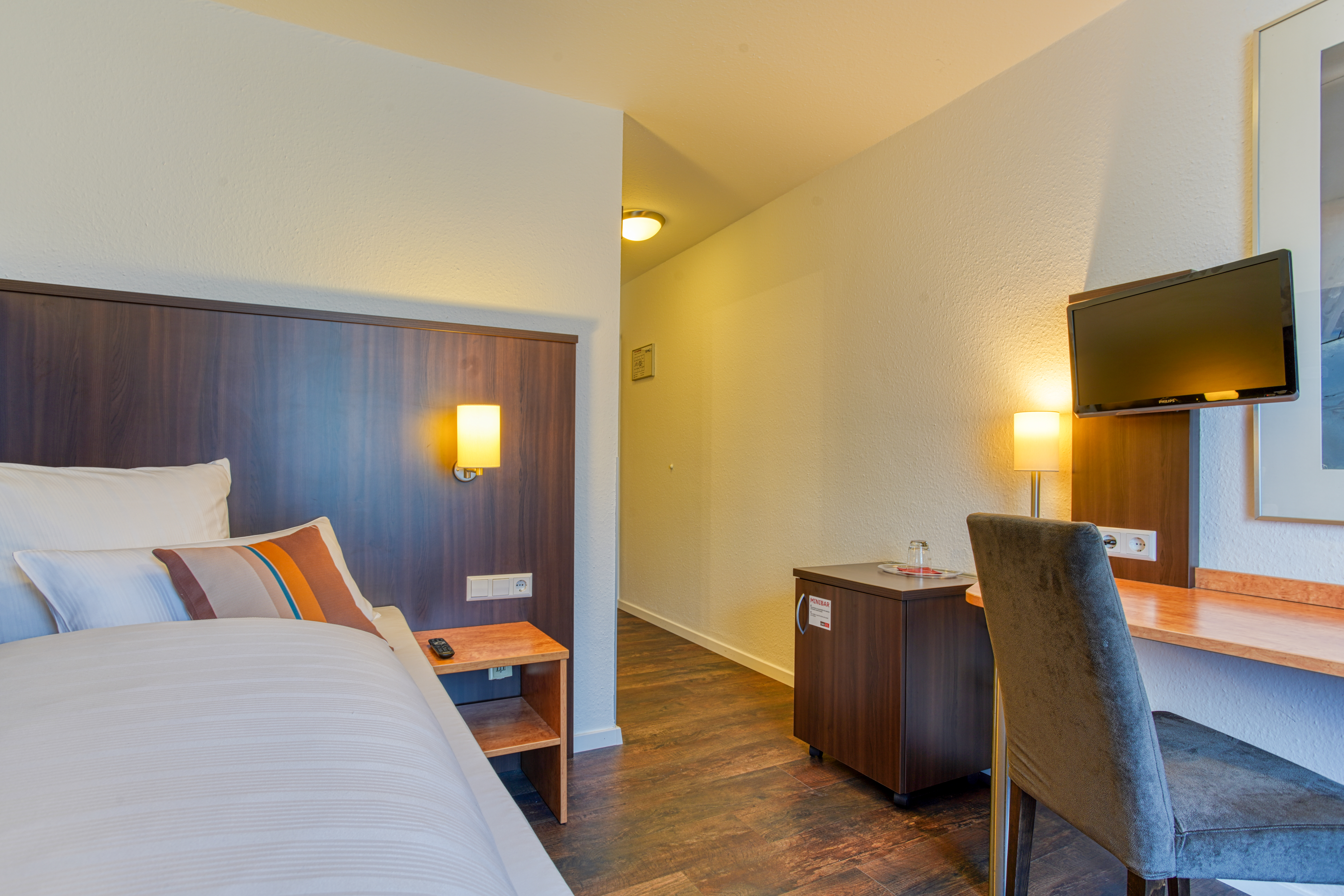 Guest room at the Centro Hotel U-NO1, Trademark Collection by Wyndham in Grossbettlingen, Other than US/Canada