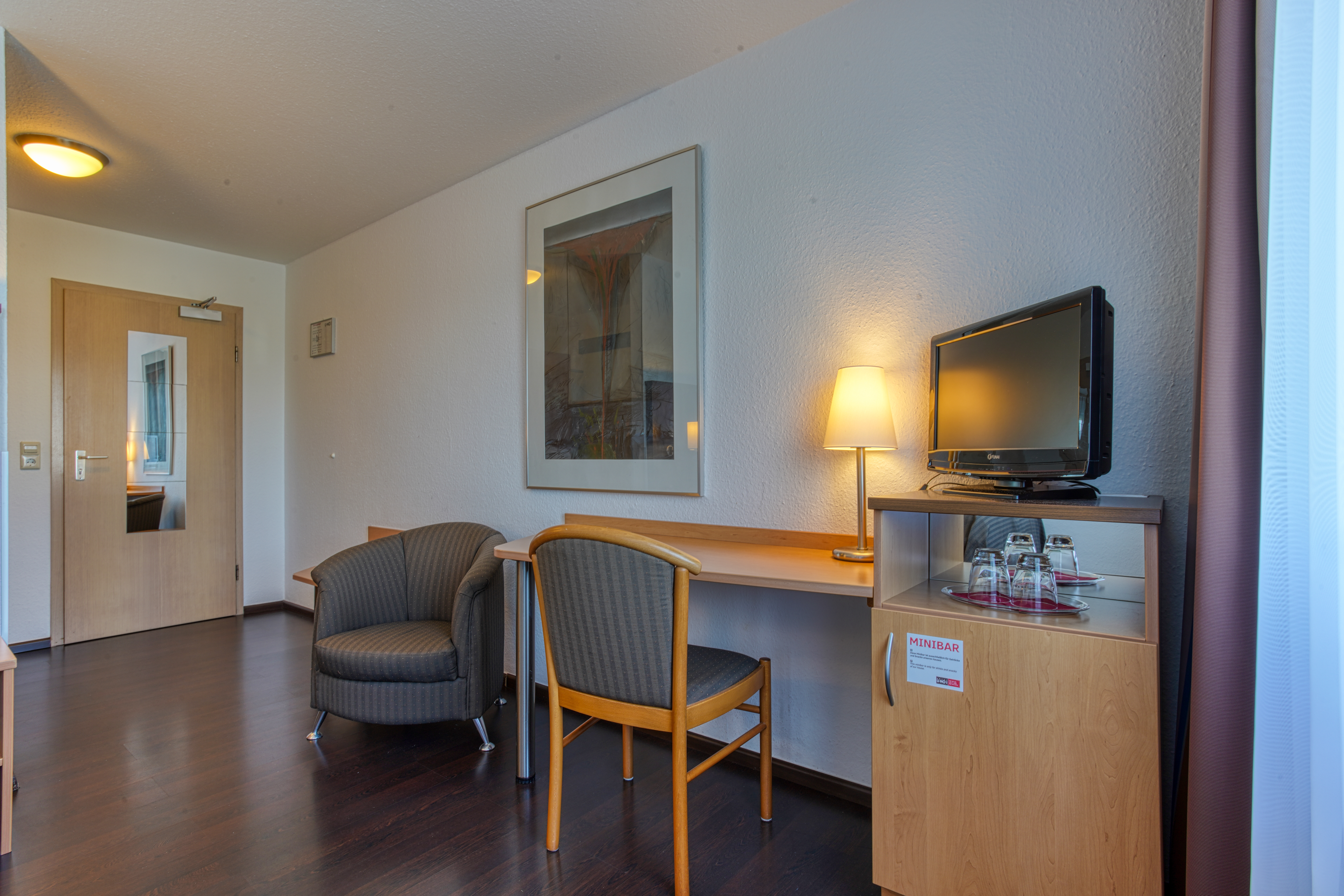 Guest room at the Centro Hotel U-NO1, Trademark Collection by Wyndham in Grossbettlingen, Other than US/Canada