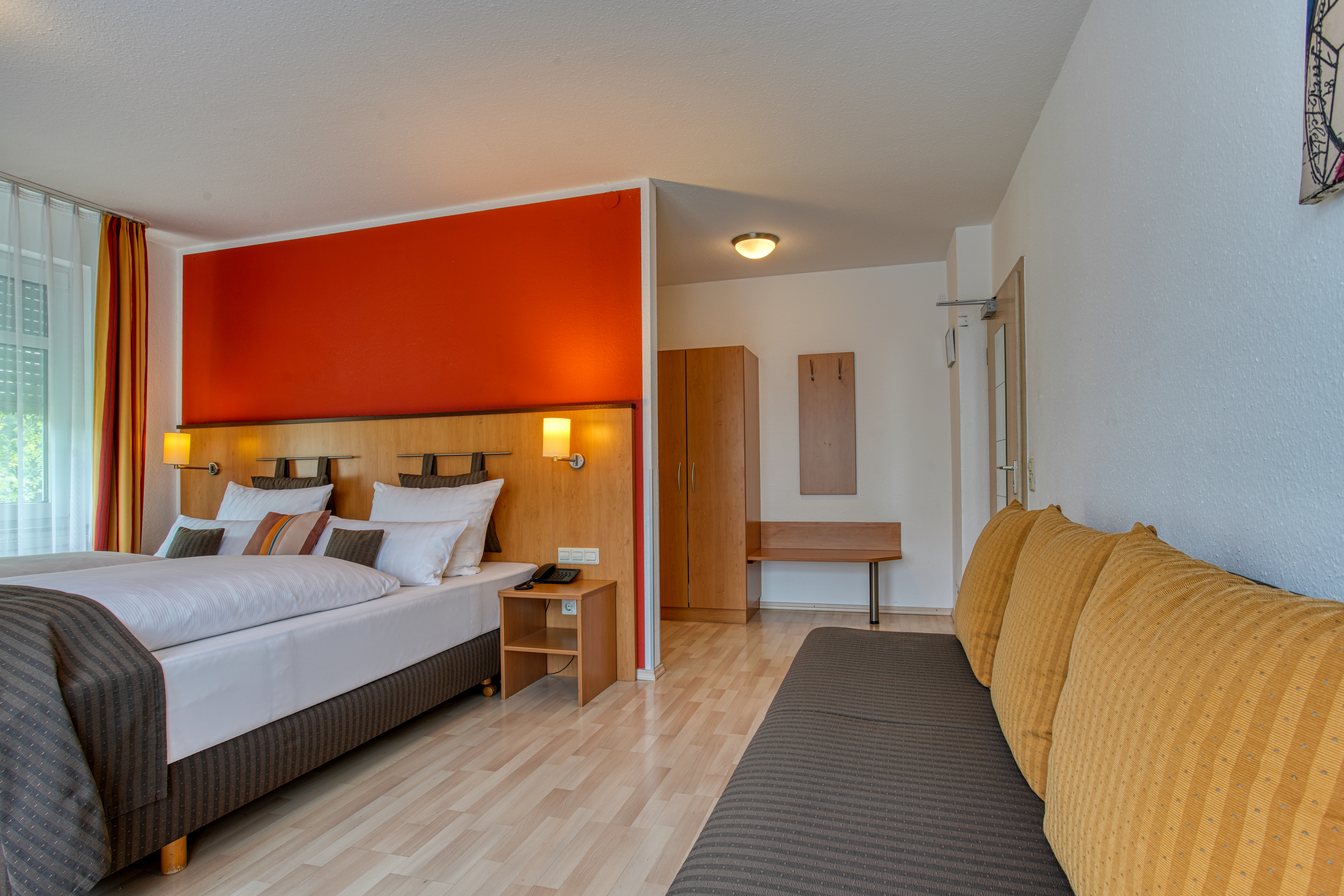 Guest room at the Centro Hotel U-NO1, Trademark Collection by Wyndham in Grossbettlingen, Other than US/Canada