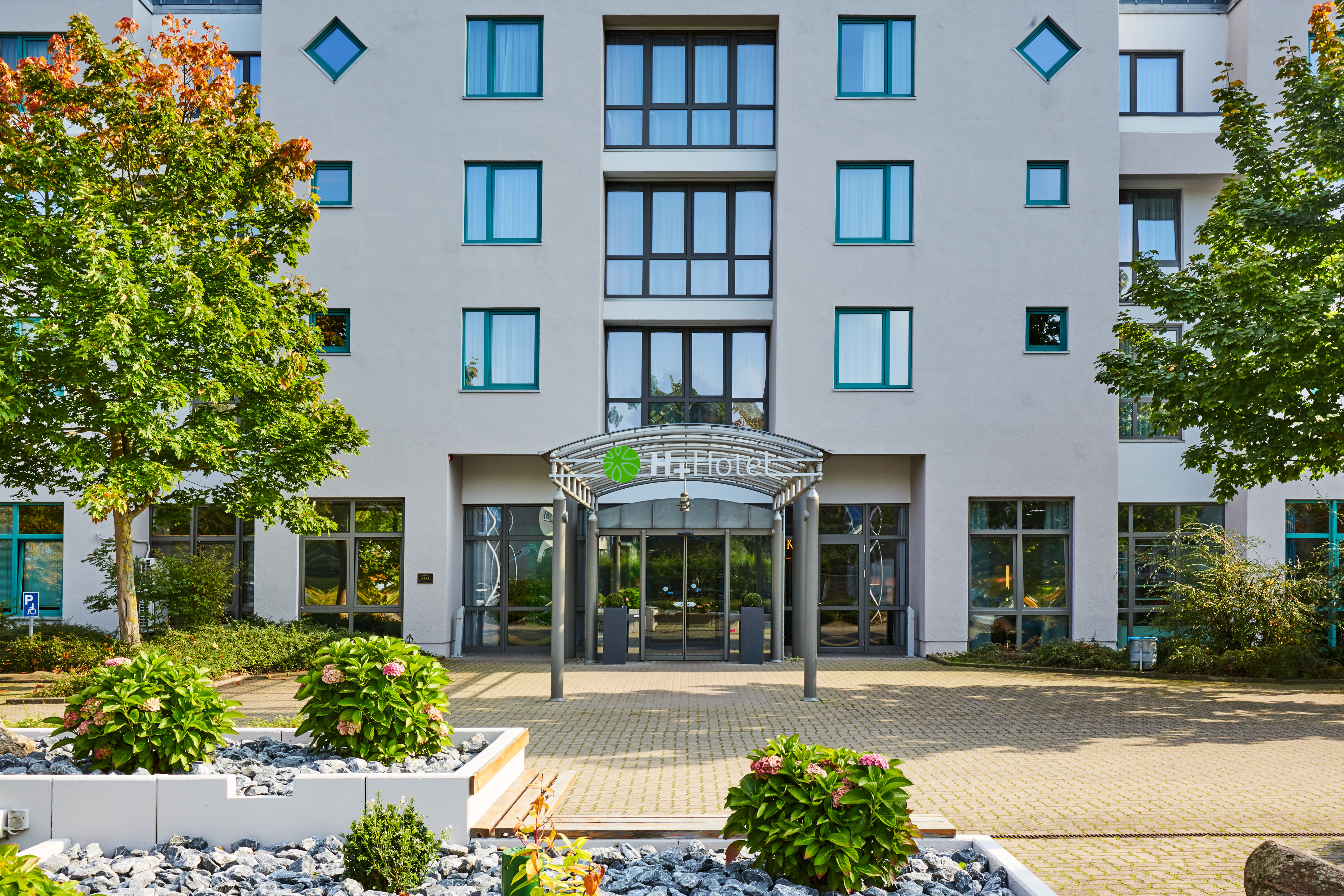 Exterior Day Image of H+ Hotel Hannover hotel in Hannover, Other than US/Canada