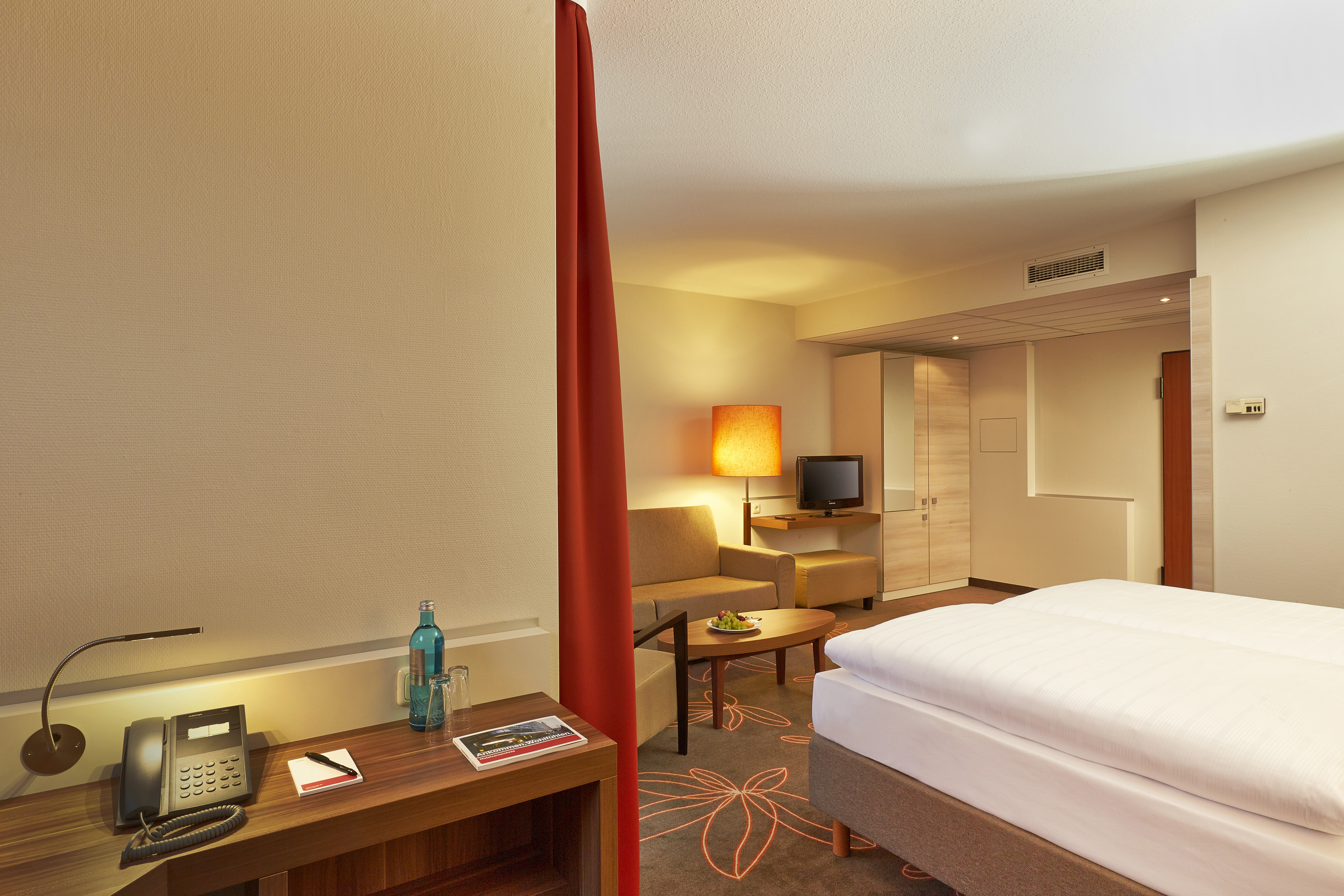 Guest room at the H+ Hotel Hannover in Hannover, Other than US/Canada