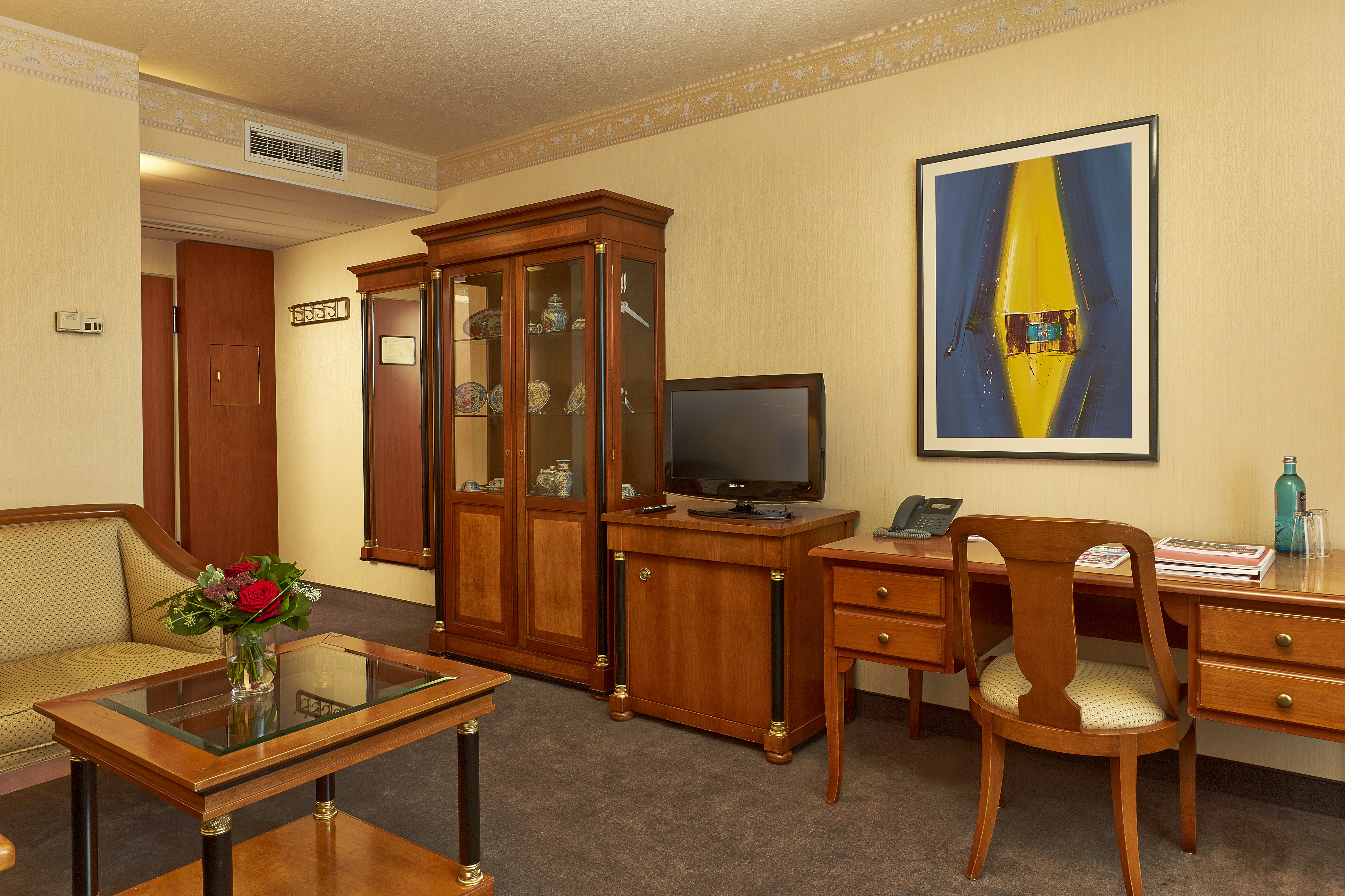 Guest room at the H+ Hotel Hannover in Hannover, Other than US/Canada