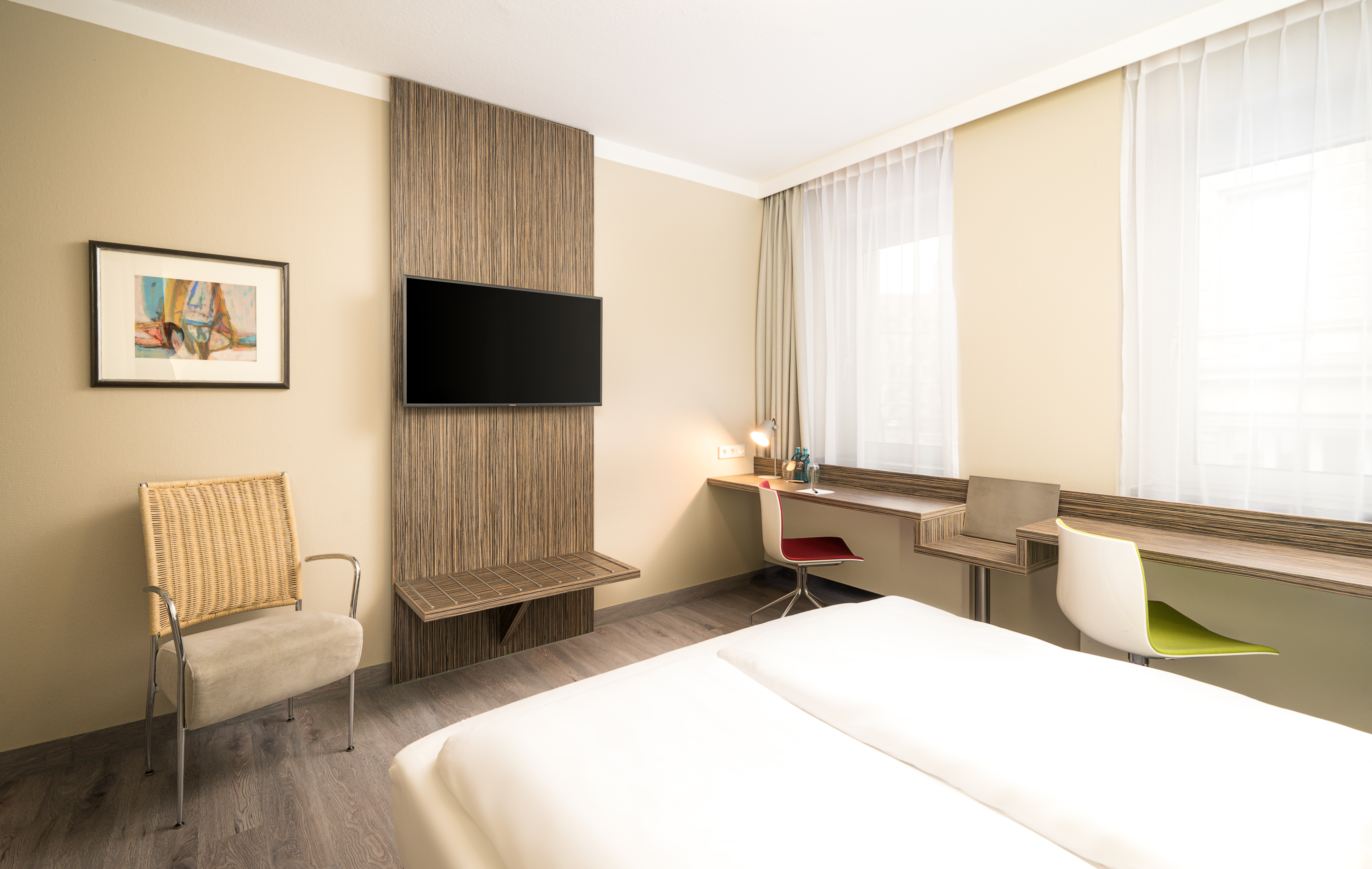 Guest room at the elaya hotel hannover city, Trademark by Wyndham in Hannover, Other than US/Canada