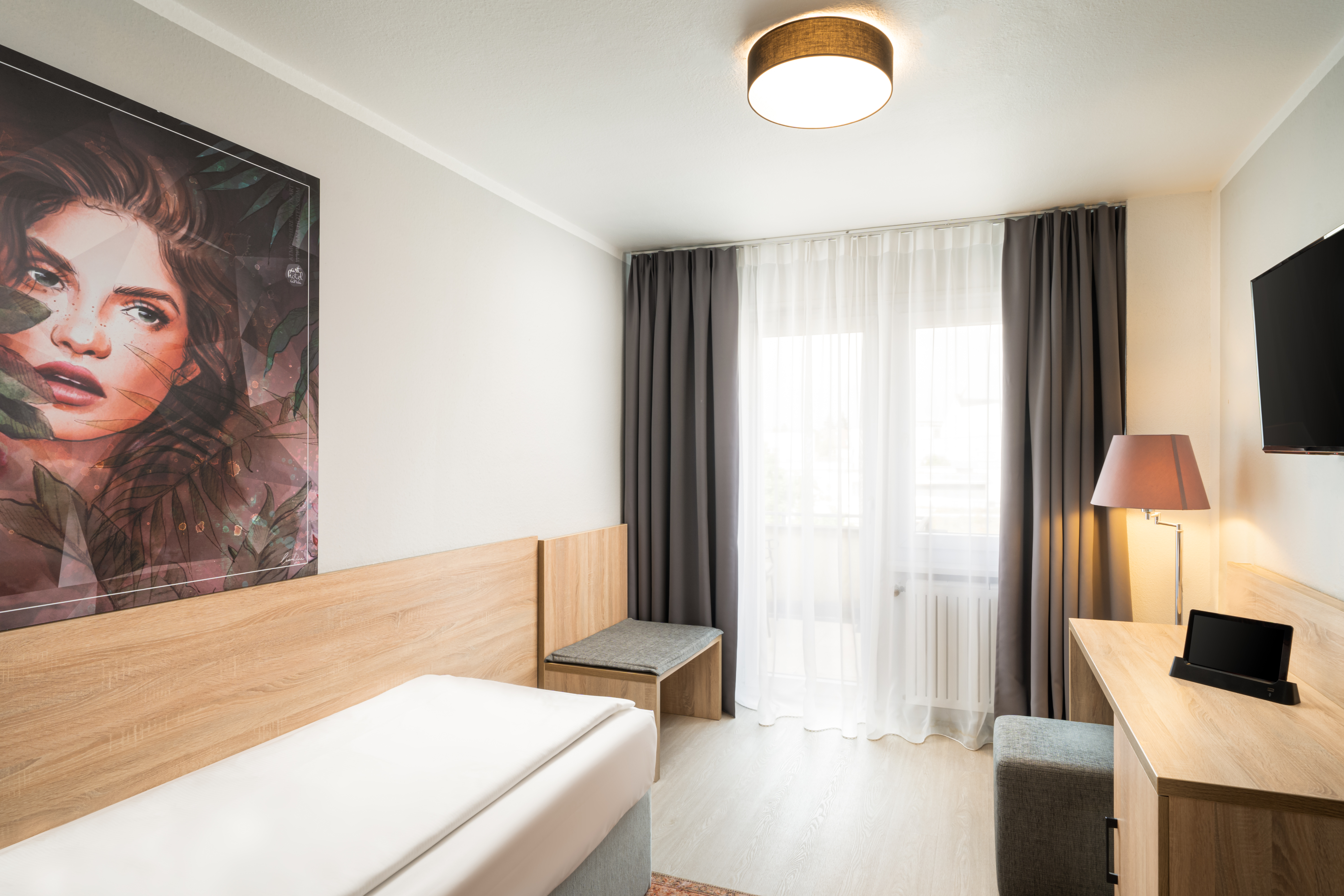 Guest room at the Arthotel ANA Eden Karlsruhe, Trademark Collection by Wyndham in Karlsruhe, Other than US/Canada
