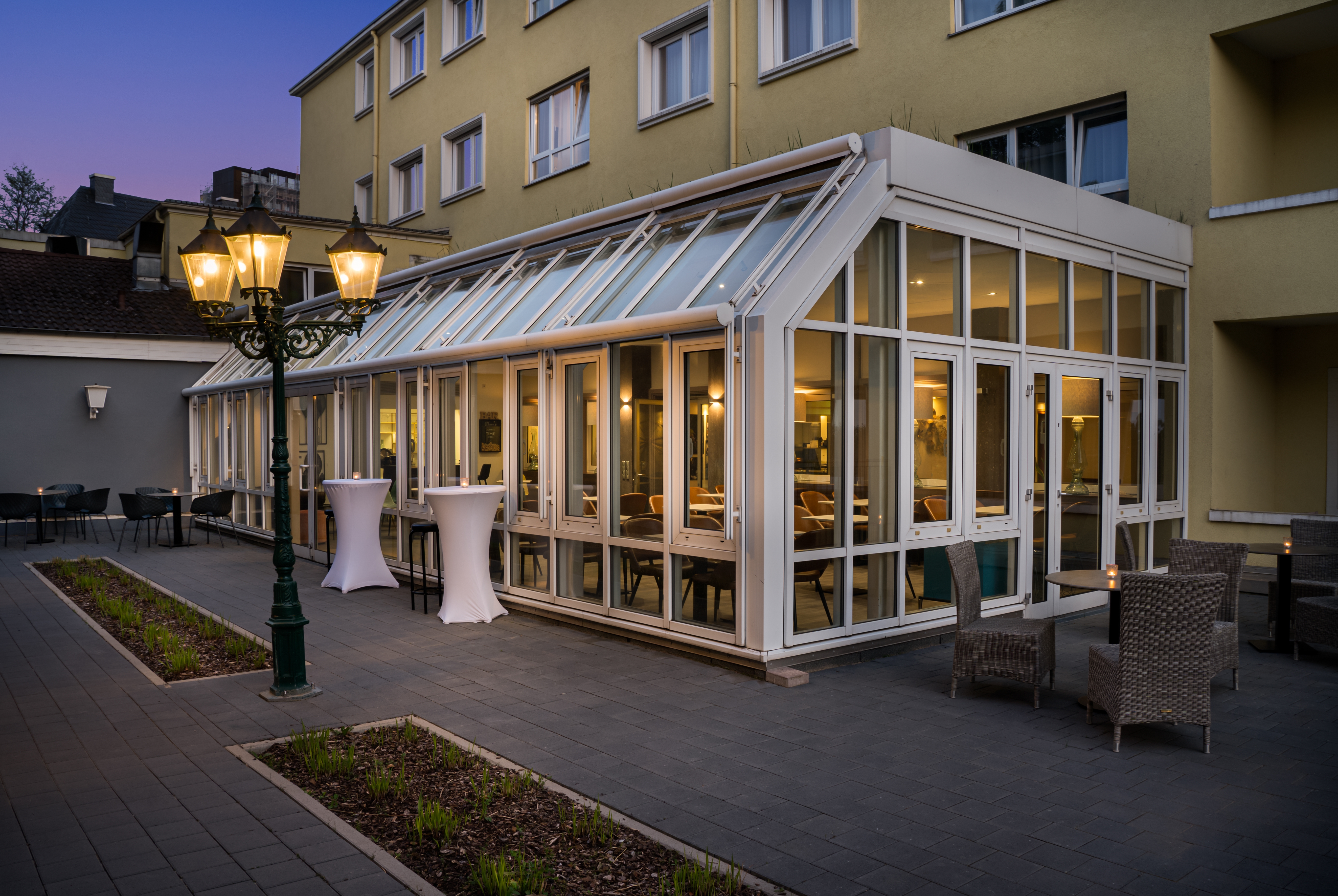 Courtyard at ANA Eden Karlsruhe, Trademark Collection by Wyndham in Karlsruhe, Other than US/Canada