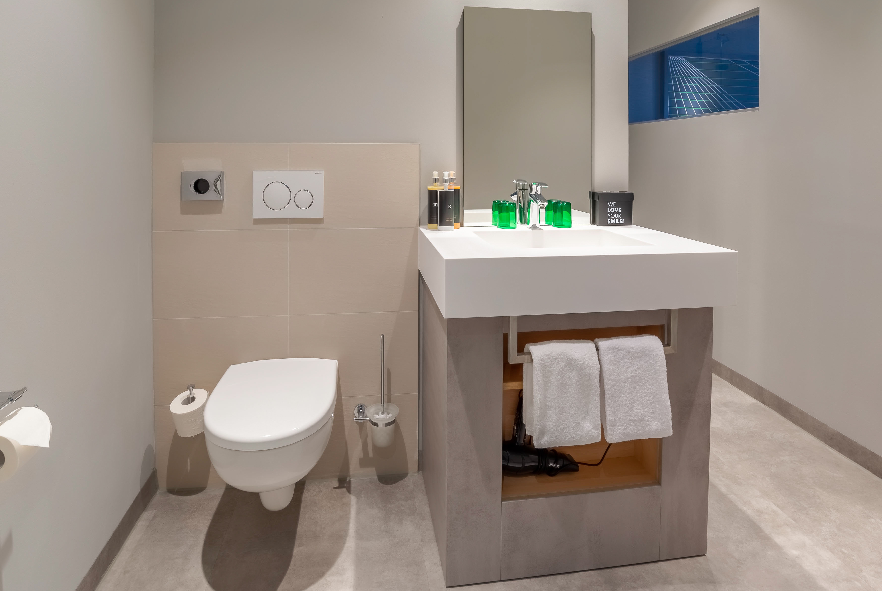 Guest room bath at the elaya hotel kevelaer, Trademark Collection by Wyndham in Kevelaer, Other than US/Canada