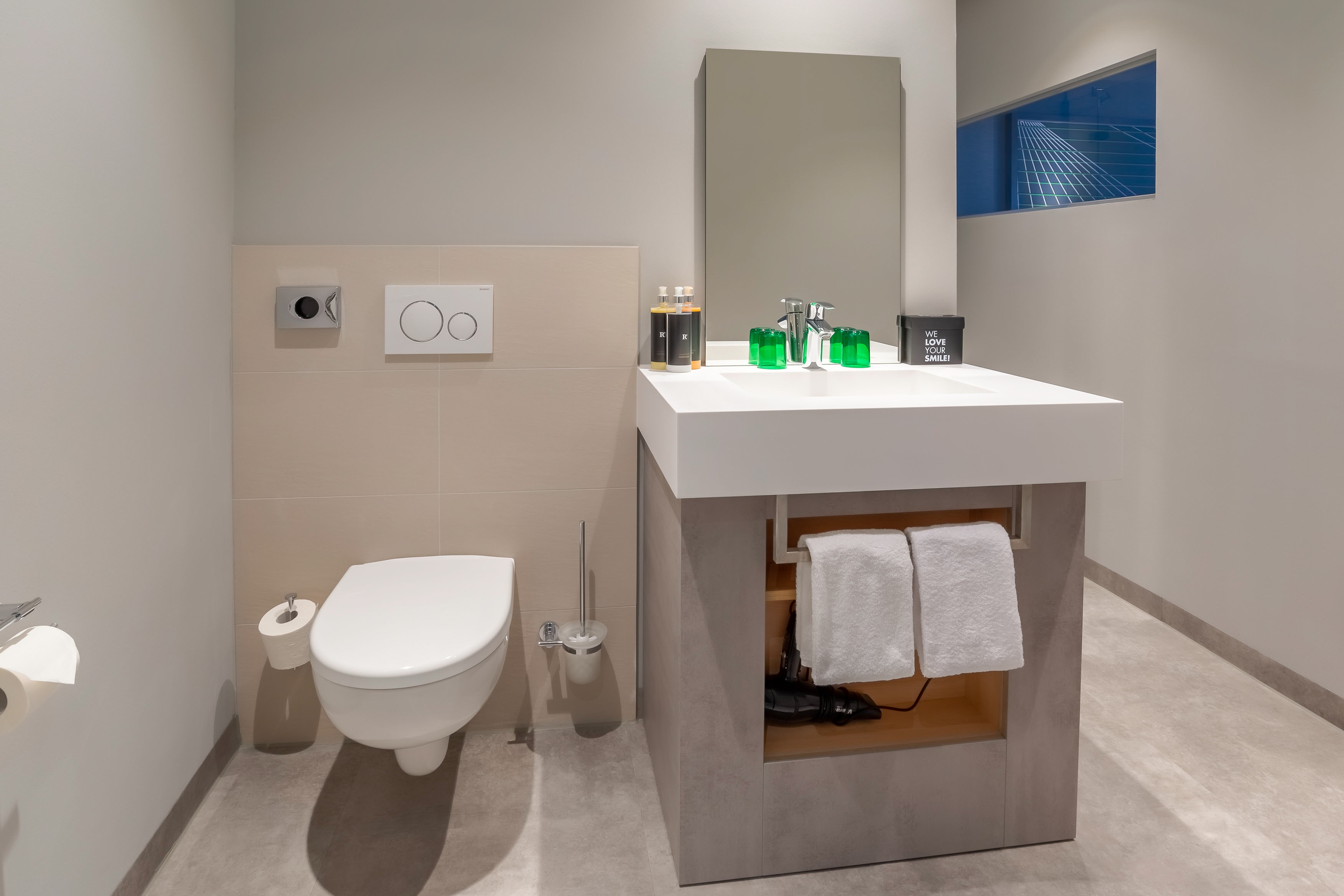 Guest room bath at the elaya hotel kevelaer, Trademark Collection by Wyndham in Kevelaer, Other than US/Canada