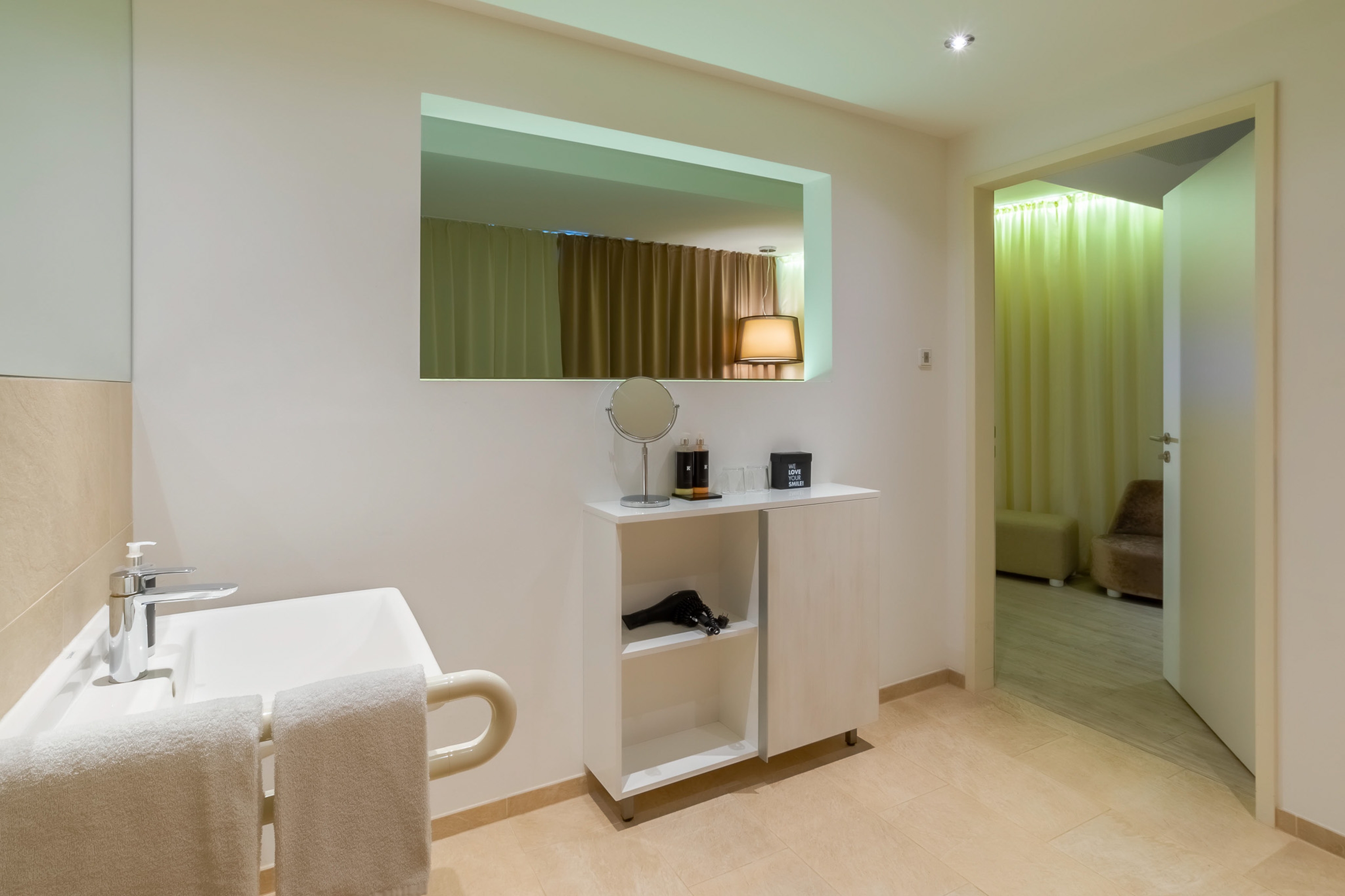 Guest room bath at the elaya hotel kleve, Trademark Collection by Wyndham in Kleve, Other than US/Canada