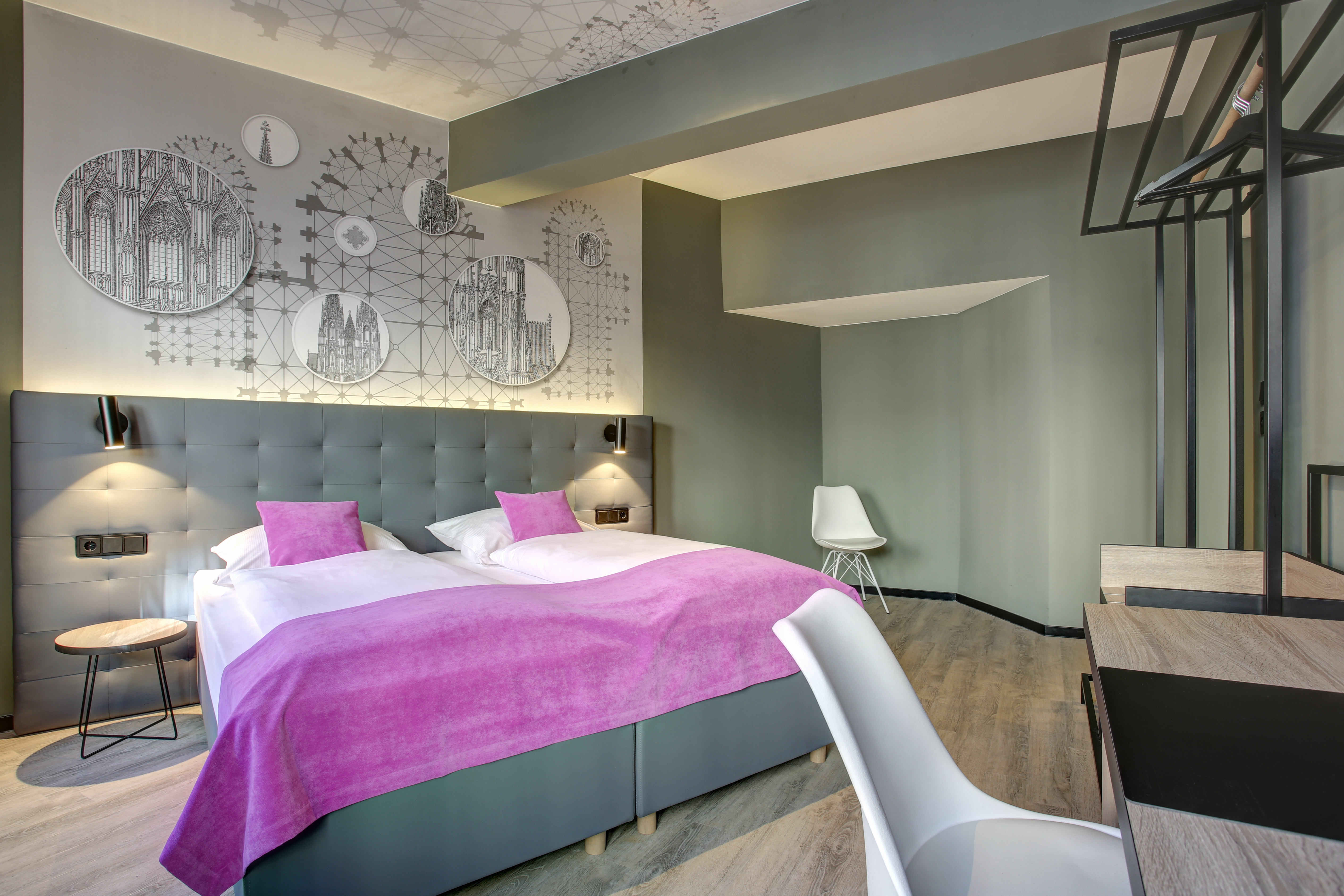 Guest room at the Boutique 003 Koln am DOM, Trademark Collection by Wyndham in Koeln, Other than US/Canada