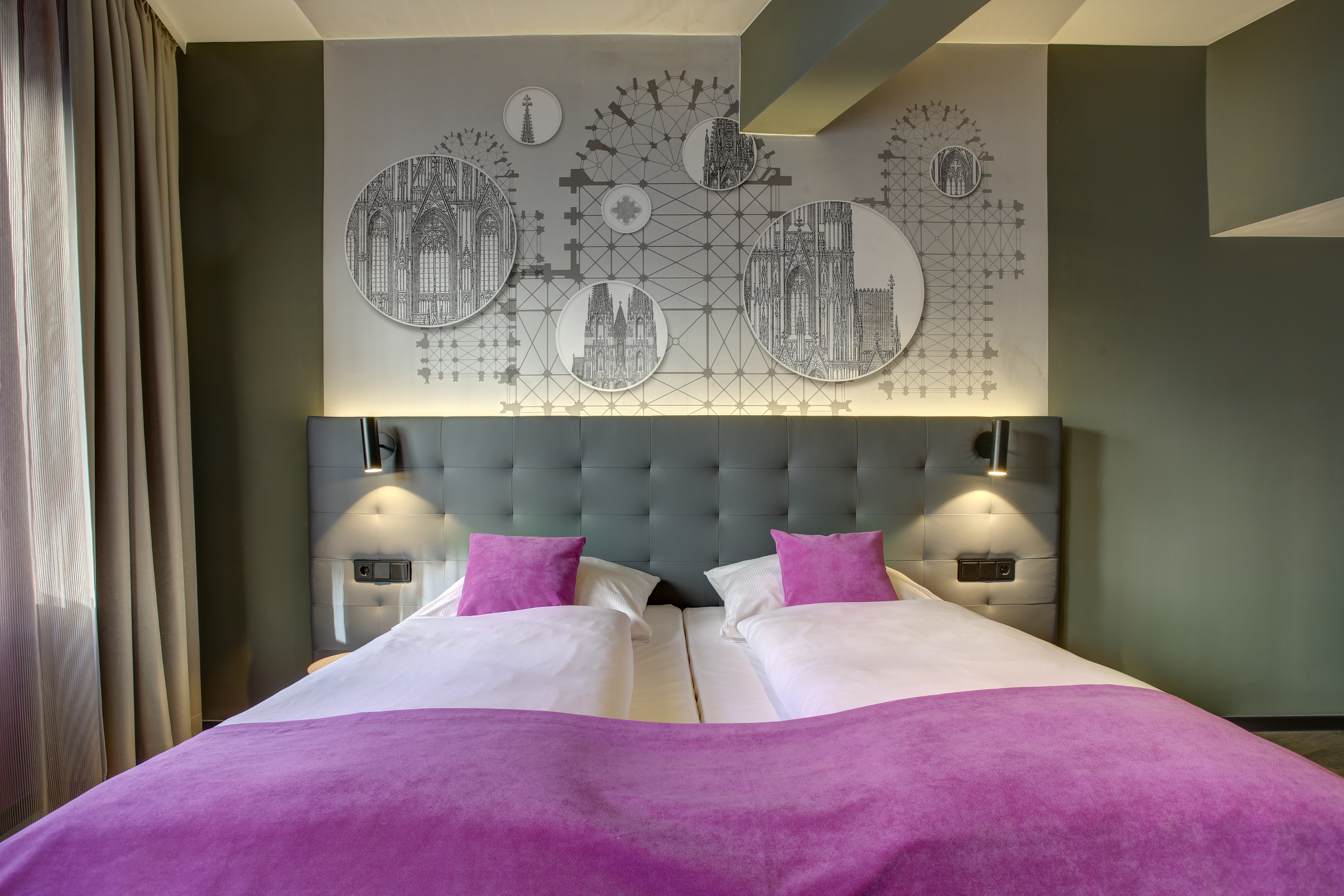 Guest room at the Boutique 003 Koln am DOM, Trademark Collection by Wyndham in Koeln, Other than US/Canada