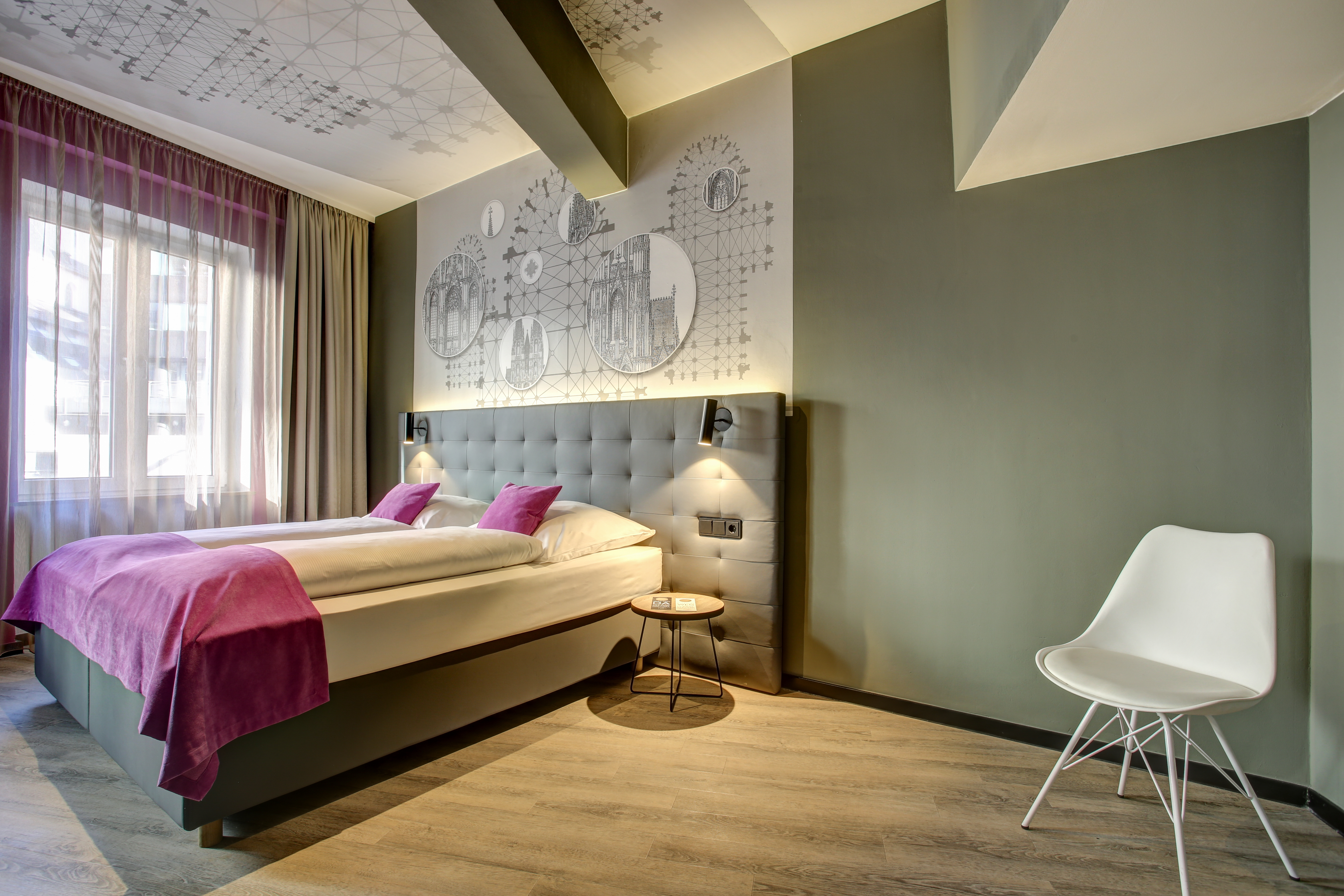 Guest room at the Boutique 003 Koln am DOM, Trademark Collection by Wyndham in Koeln, Other than US/Canada