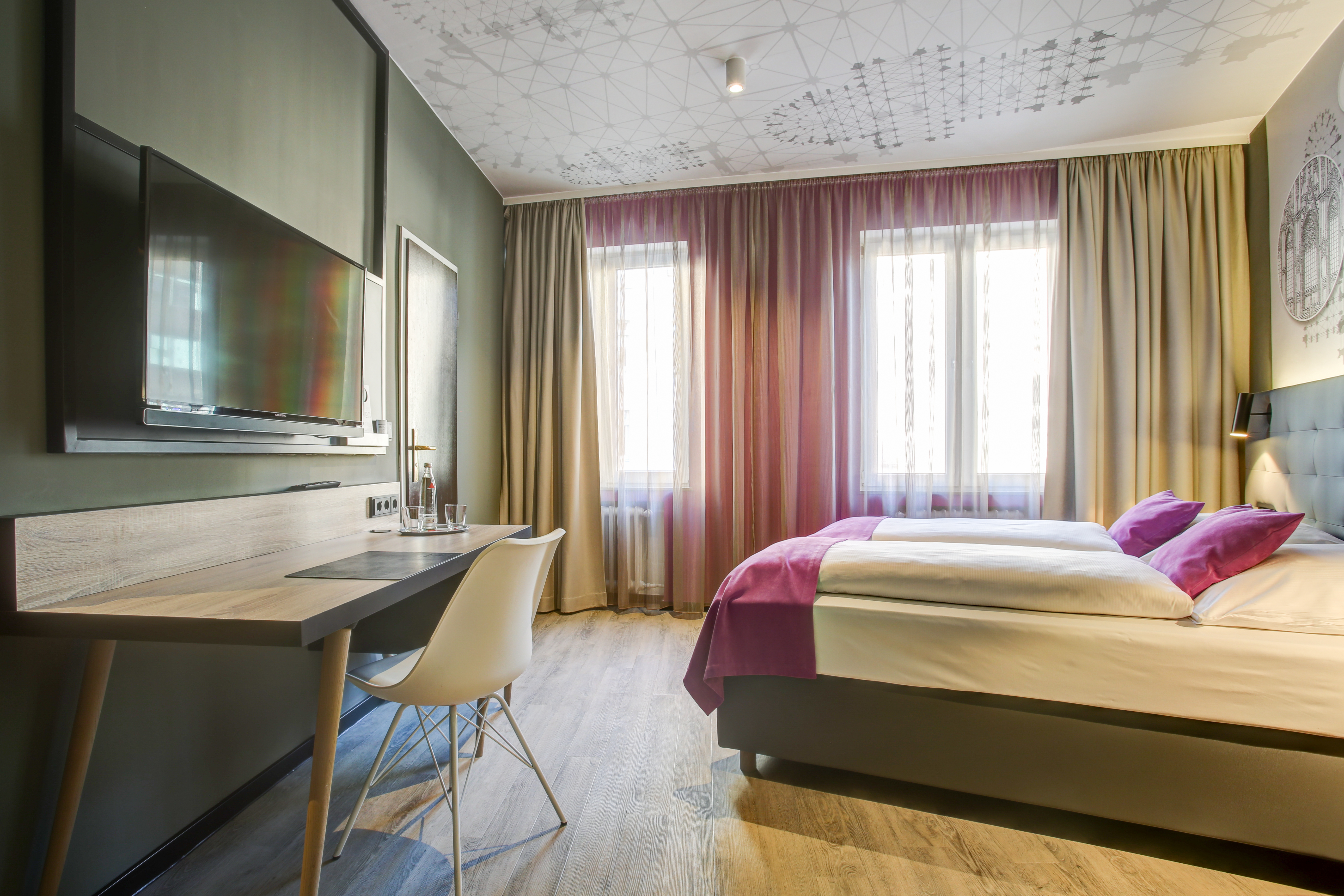 Guest room at the Boutique 003 Koln am DOM, Trademark Collection by Wyndham in Koeln, Other than US/Canada