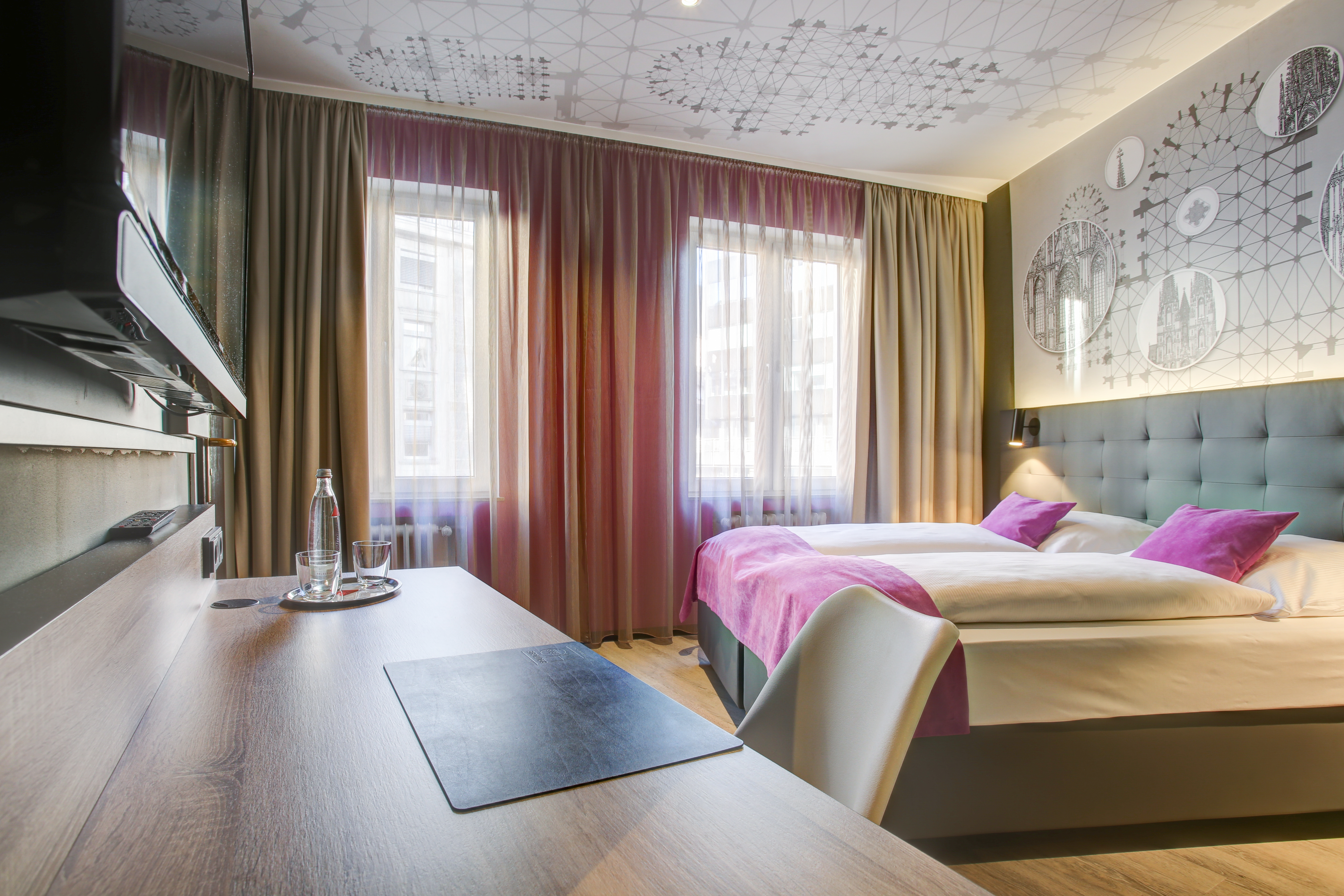 Guest room at the Boutique 003 Koln am DOM, Trademark Collection by Wyndham in Koeln, Other than US/Canada