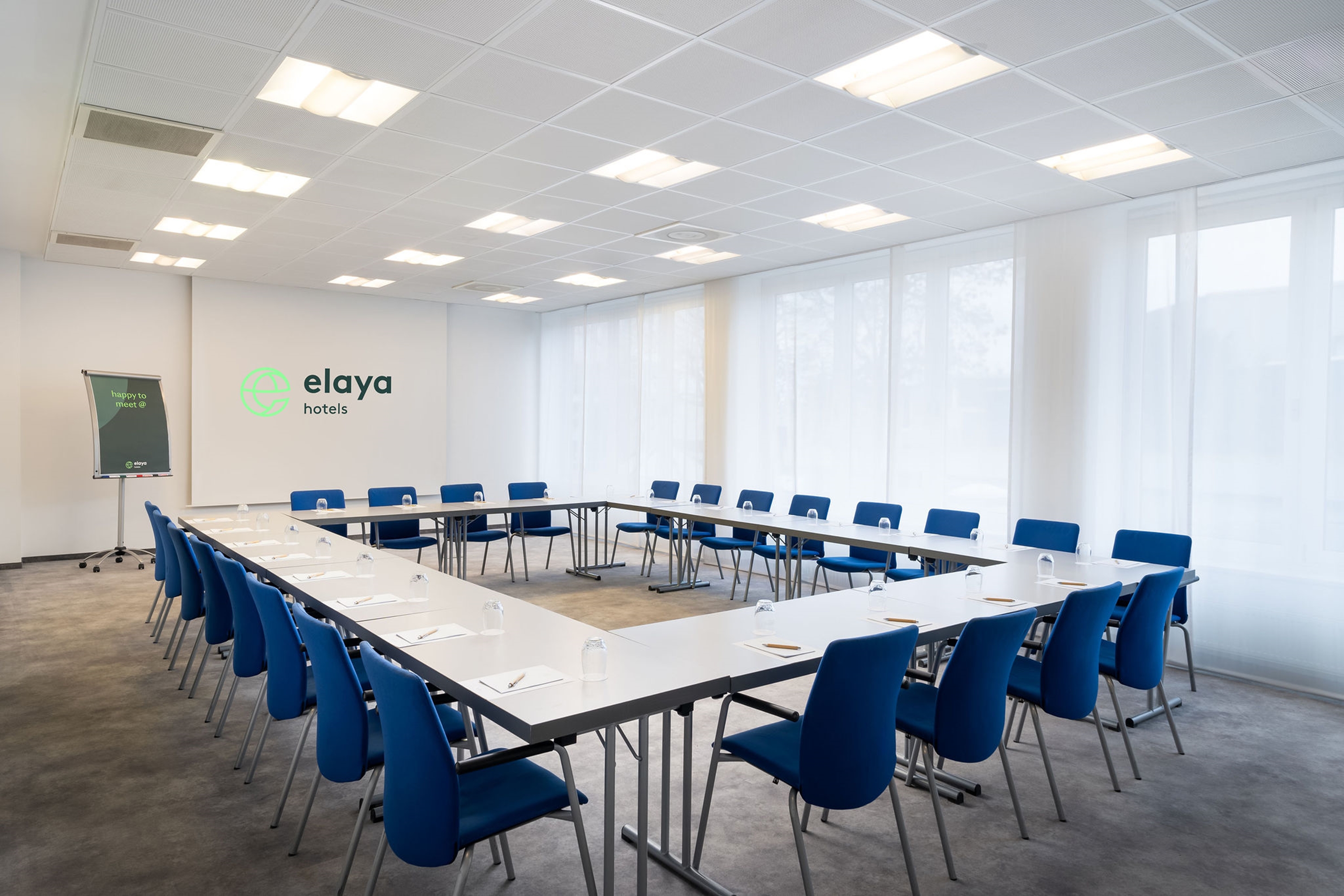 Meeting room at elaya Hotel Stuttgart Ludwigsburg, Trademark by Wyndham in Korntal-Munchingen, Other than US/Canada