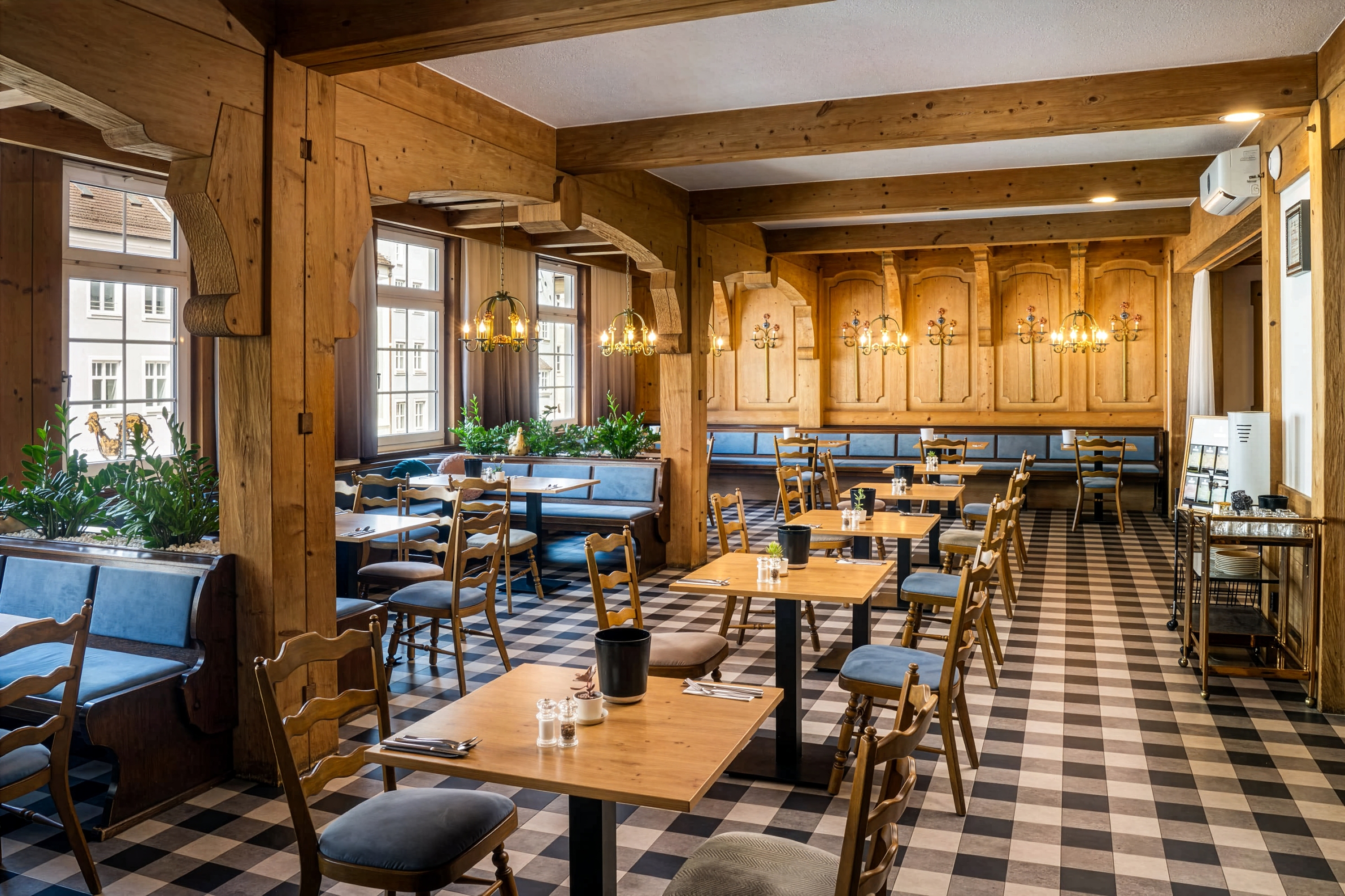 Arthotel ANA Goggl, Trademark Collection by Wyndham restaurant breakfast area with seating in Landsberg am Lech, Other than US/Canada