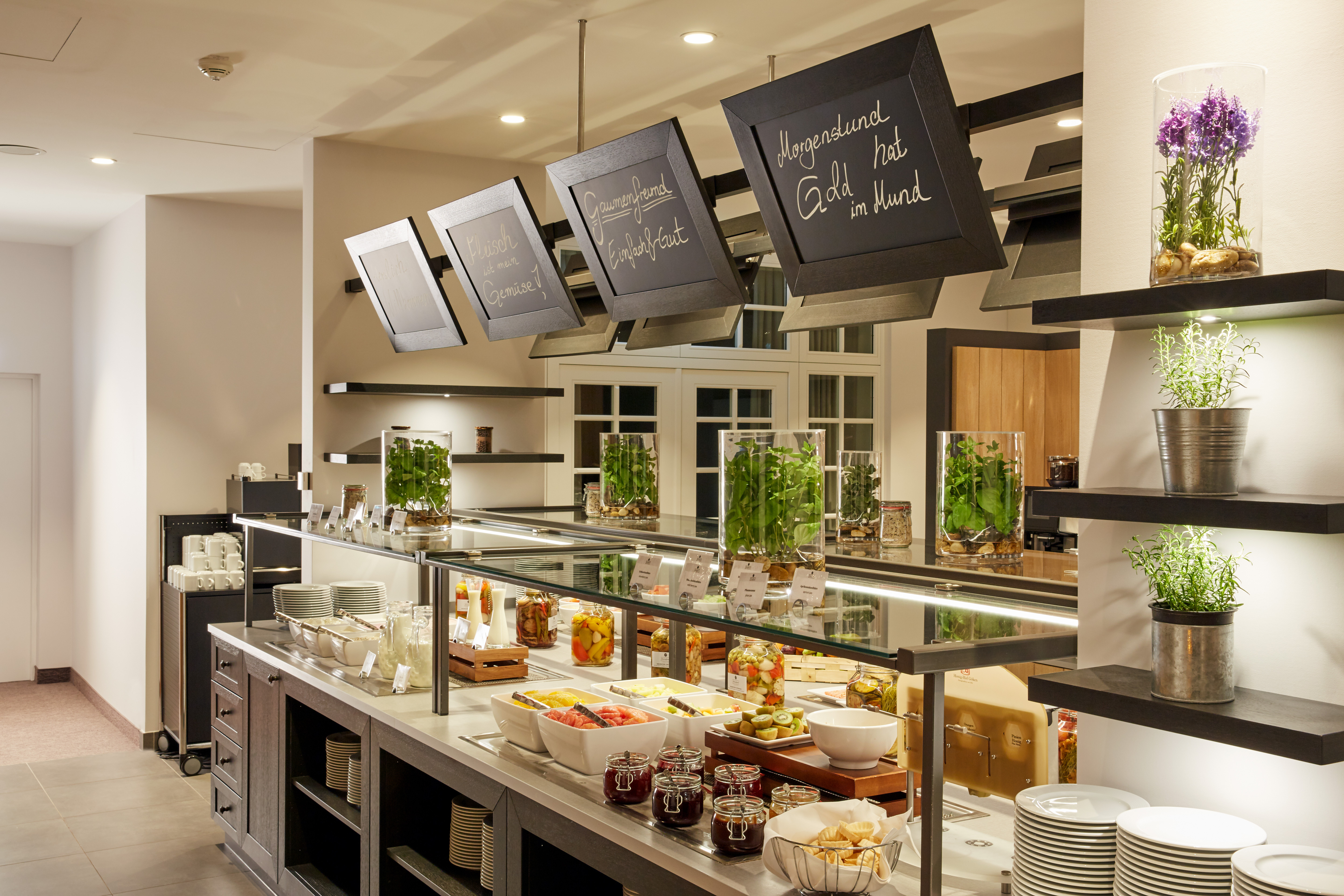 H4 Hotel Leipzig restaurant buffet in Leipzig, Other than US/Canada