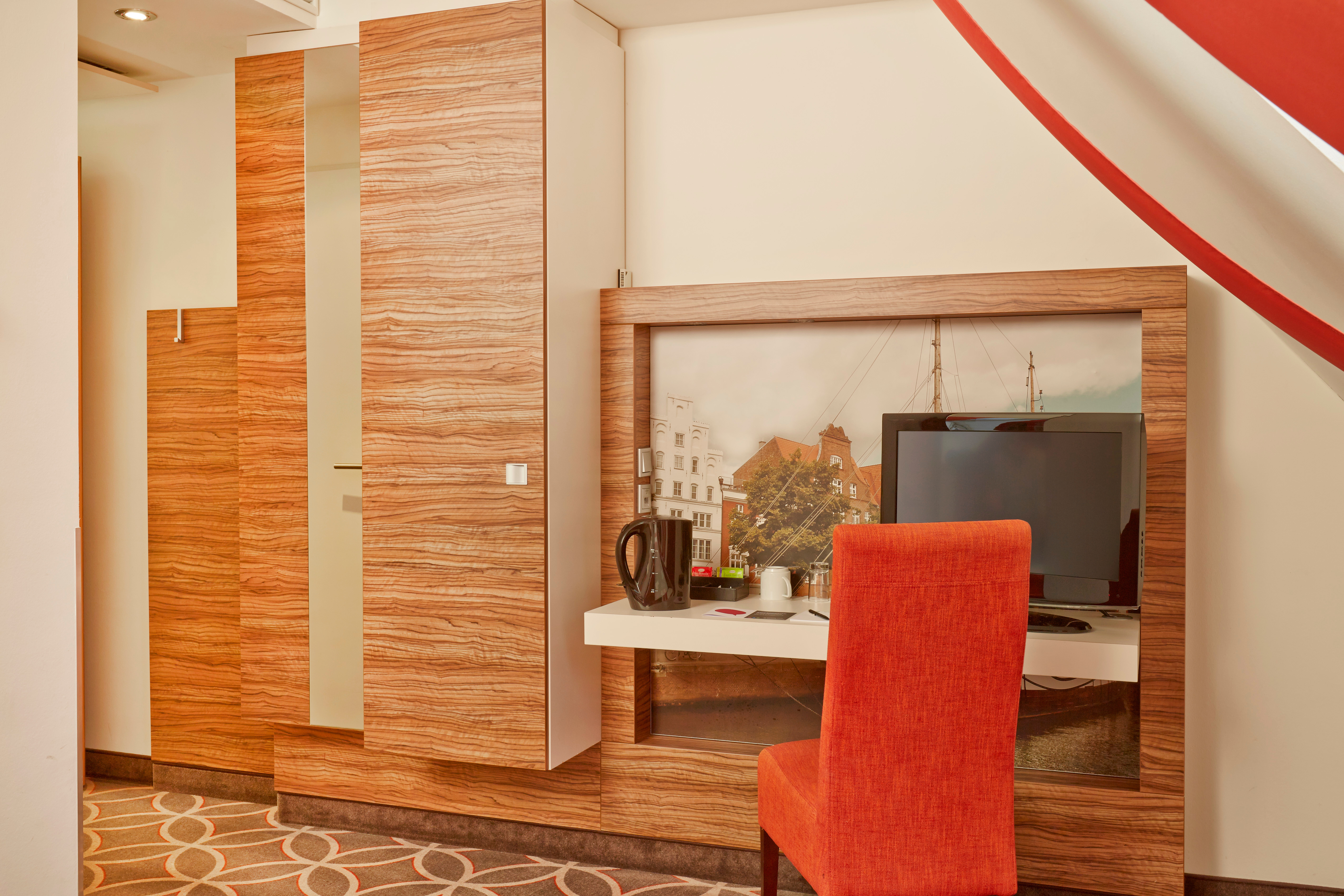 Guest room feature at the H+ Hotel Lubeck in Luebeck, Other than US/Canada