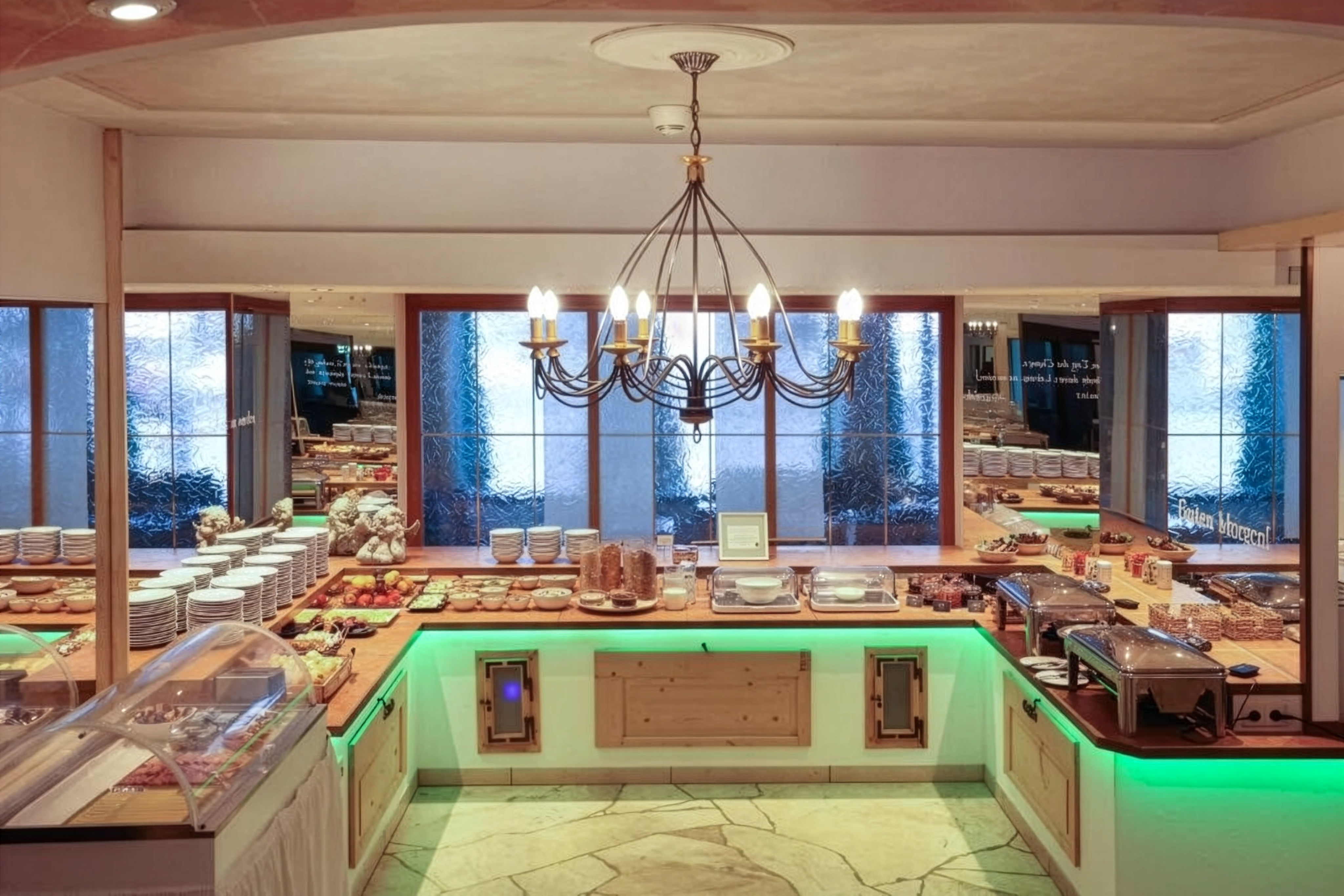 Arthotel ANA Panorama, Trademark Collection by Wyndham restaurant breakfast area close up in Marktoberdorf, Other than US/Canada