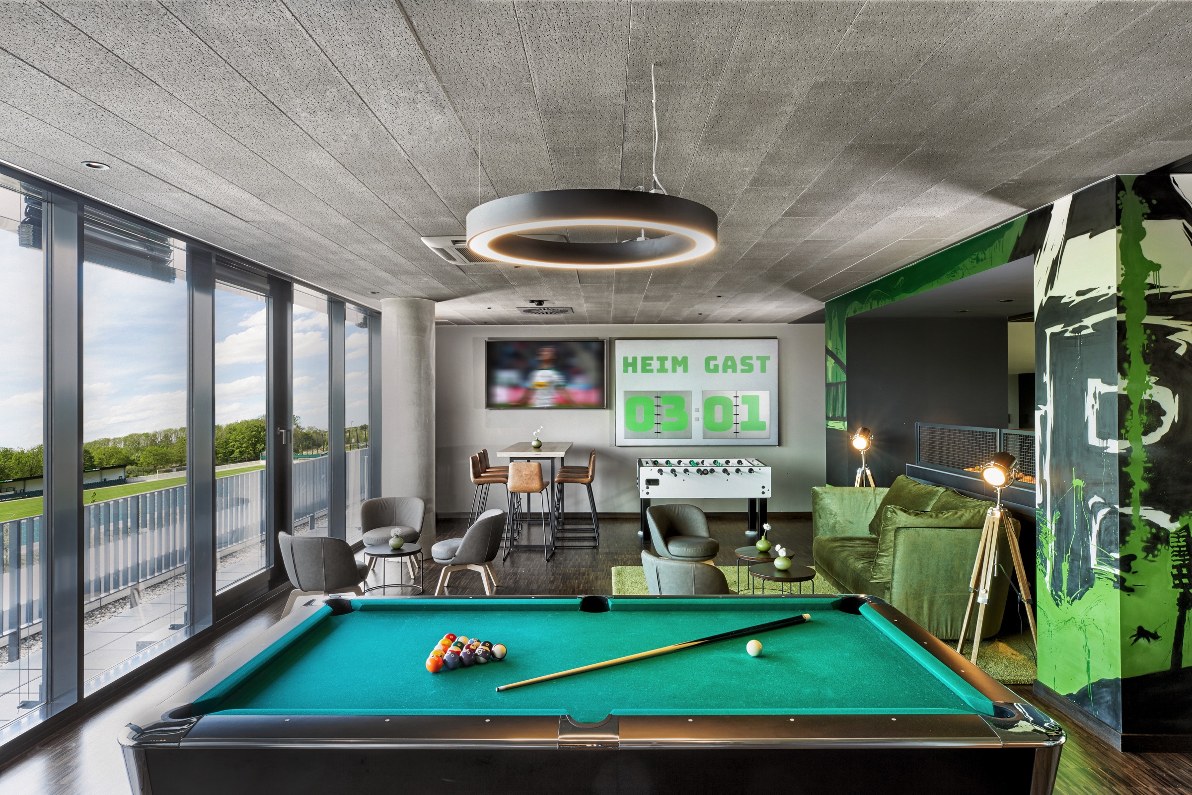 Game room at H4 Hotel Monchengladbach BORUSSIA-PARK in Moenchengladbach, Other than US/Canada