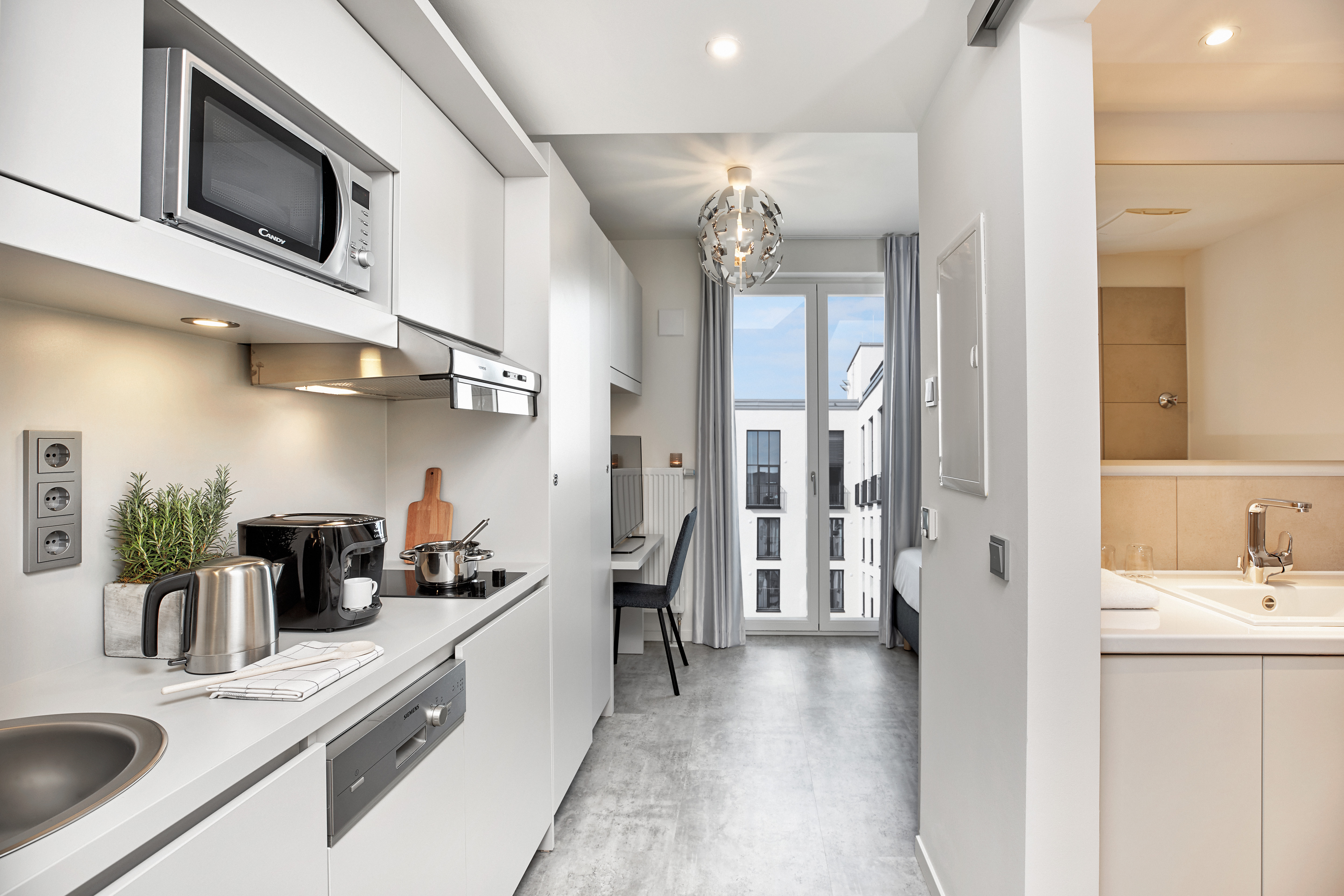 Guest room at the H.ome Serviced Apartments Munich in Munich, Other than US/Canada