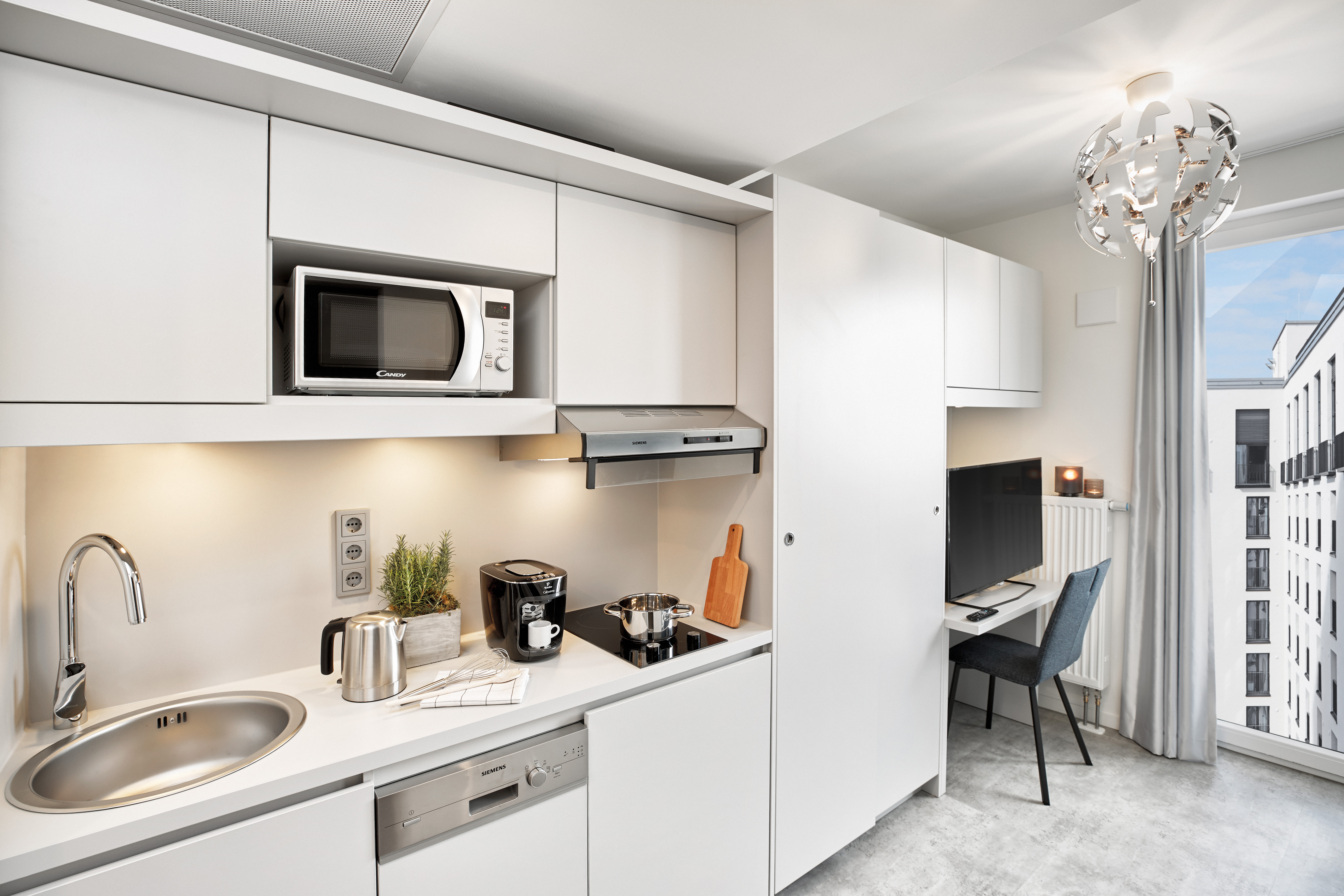 Guest room at the H.ome Serviced Apartments Munich in Munich, Other than US/Canada