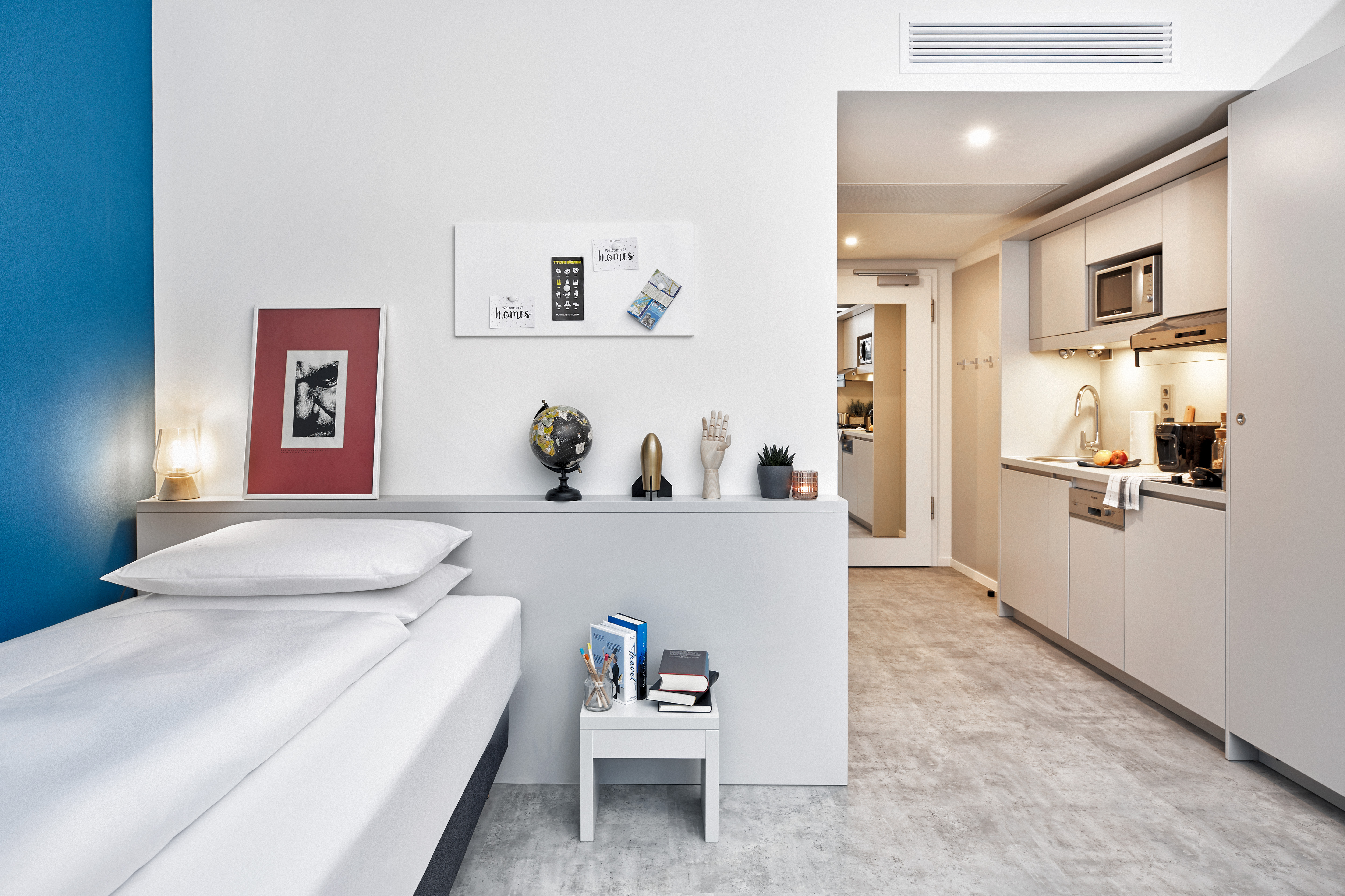 Guest room at the H.ome Serviced Apartments Munich in Munich, Other than US/Canada