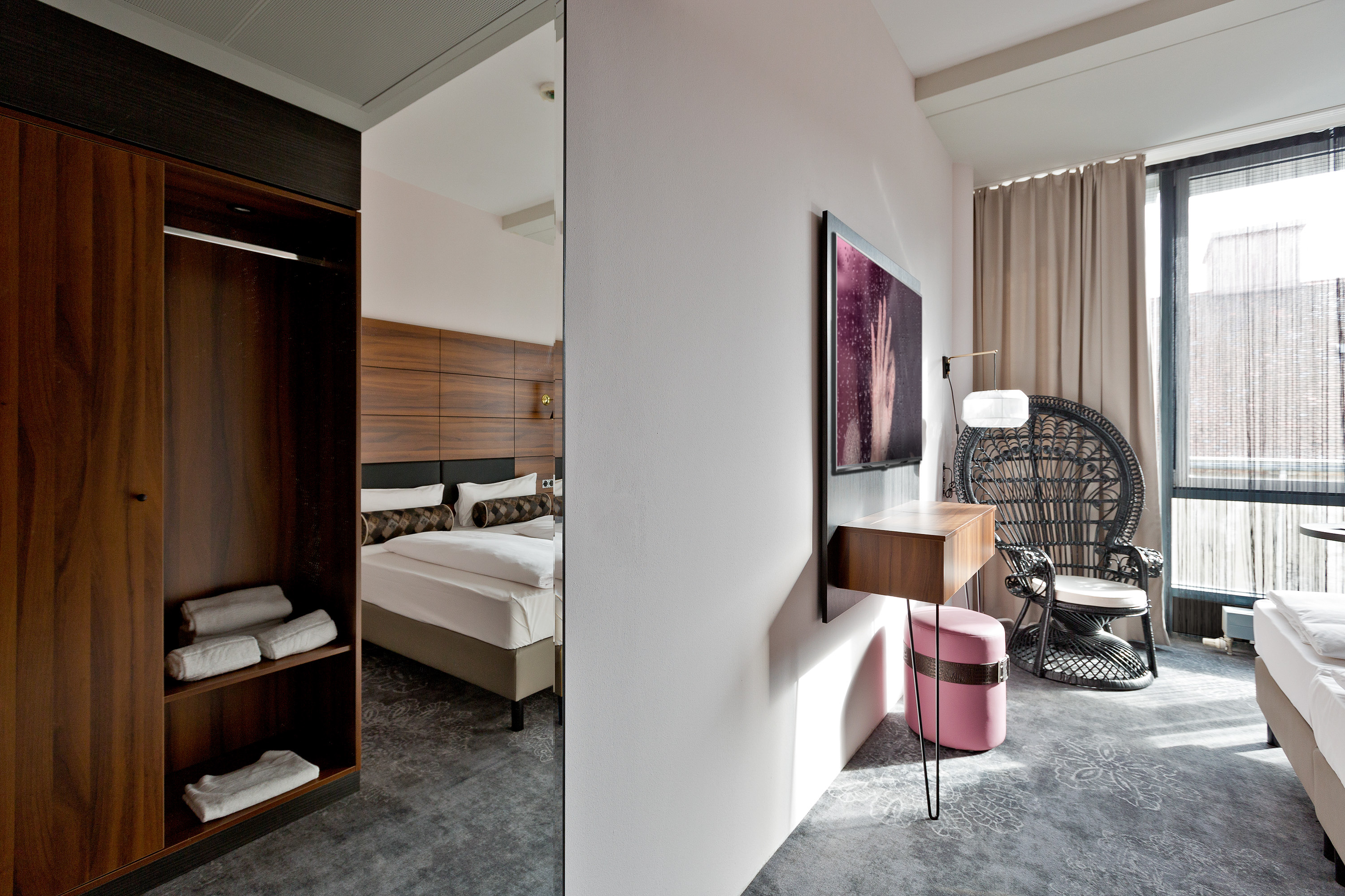 Guest room at the elaya hotel munich city, Trademark Collection by Wyndham in Munich, Other than US/Canada