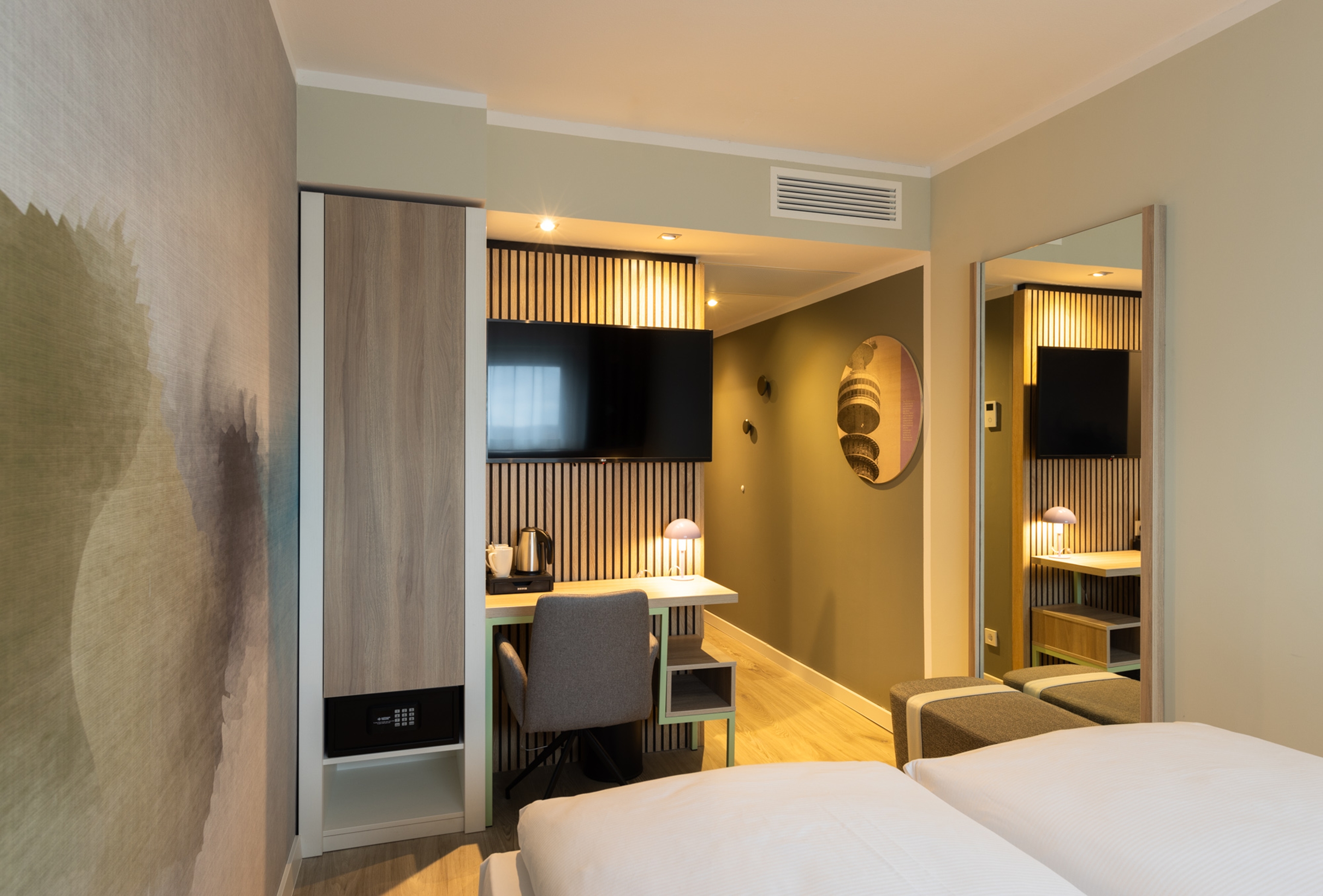 Guest room at the The Rilano Hotel Munich, Trademark Collection by Wyndham in Munich, Other than US/Canada