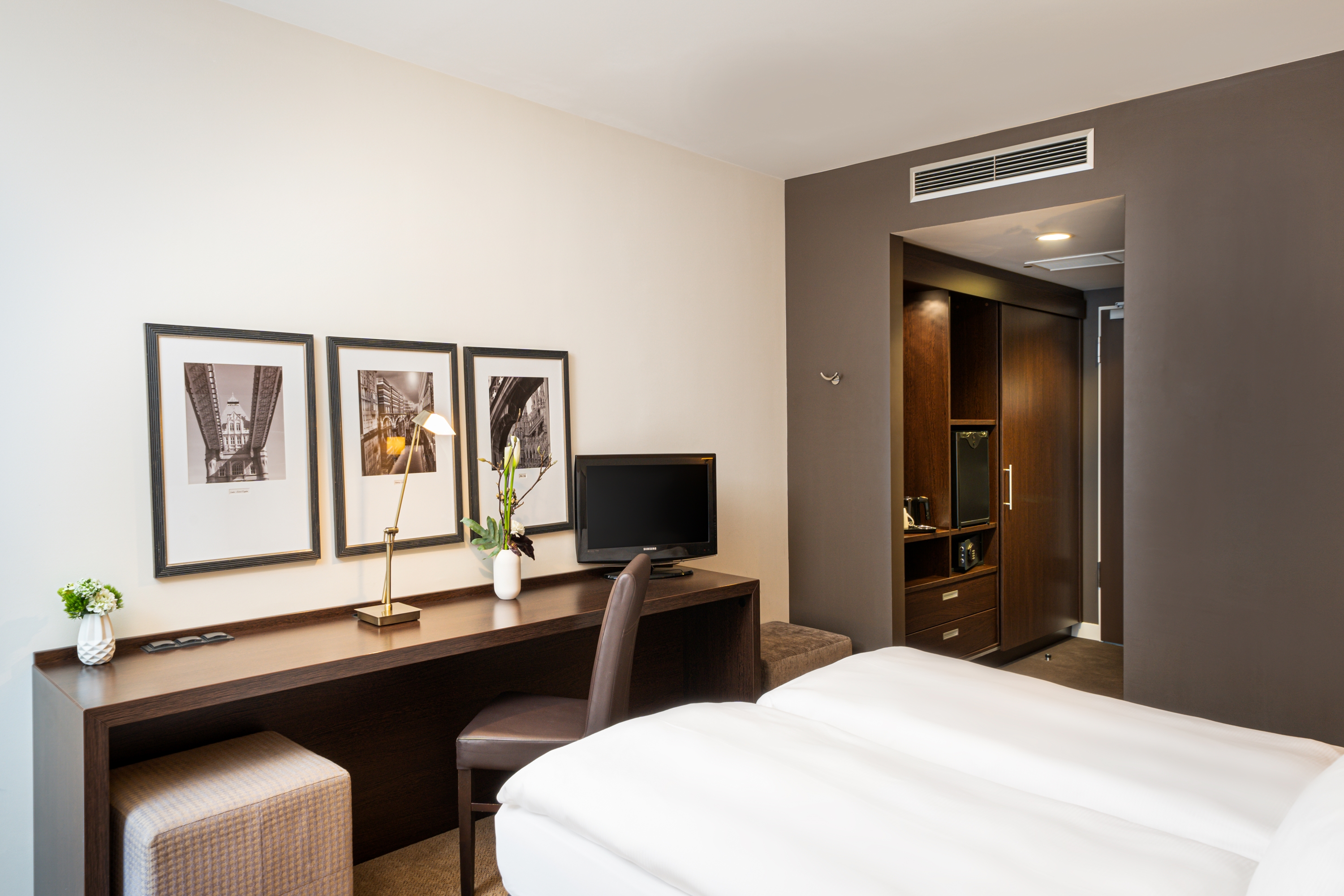 Guest room at the The Rilano Hotel Munich, Trademark Collection by Wyndham in Munich, Other than US/Canada