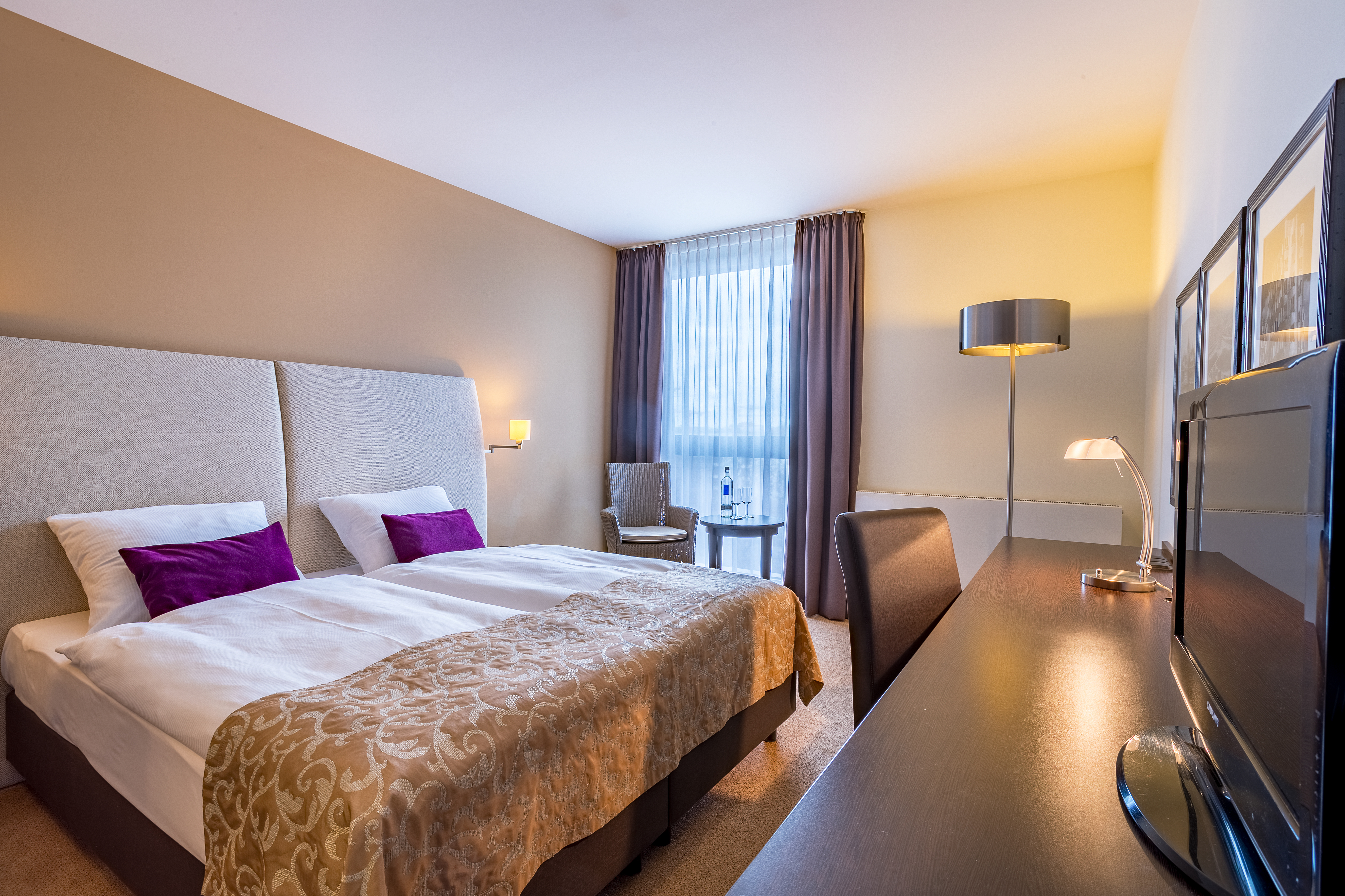 Guest room at the The Rilano Hotel Munich, Trademark Collection by Wyndham in Munich, Other than US/Canada