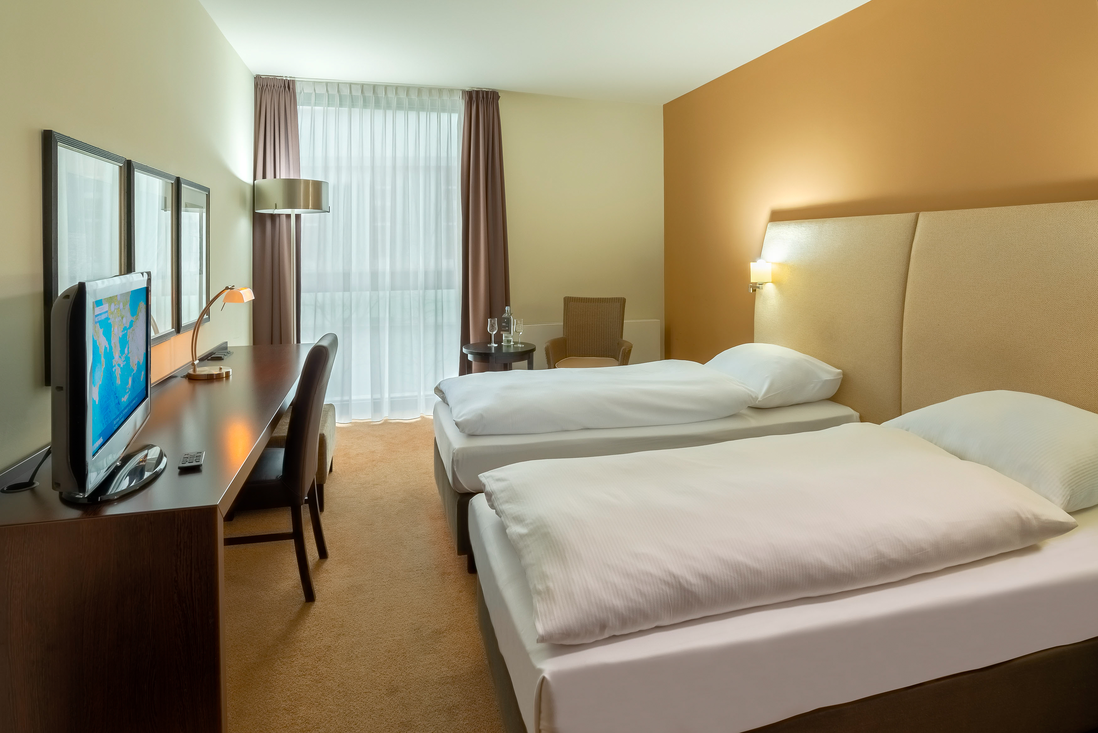 Guest room at the The Rilano Hotel Munich, Trademark Collection by Wyndham in Munich, Other than US/Canada