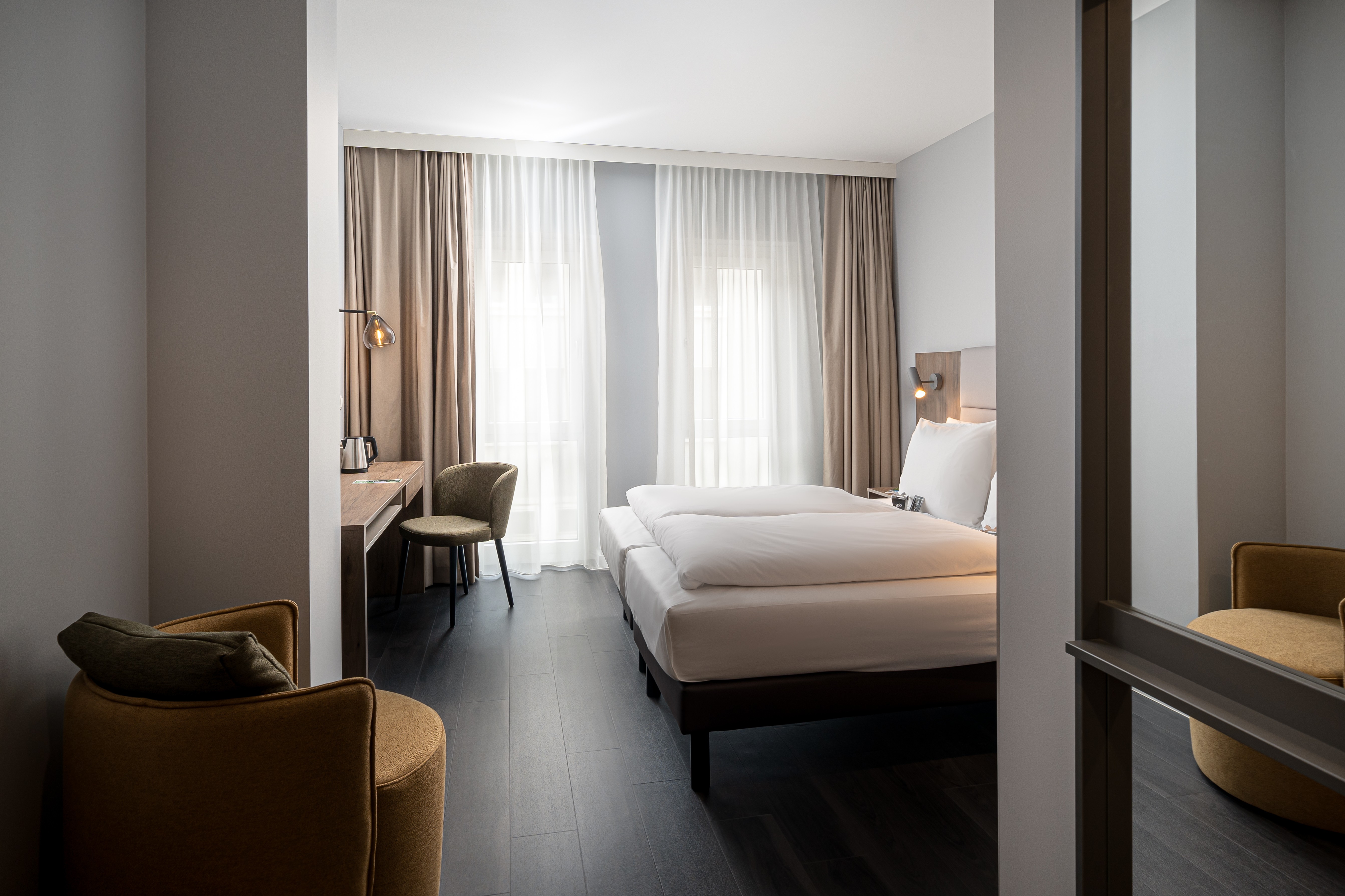 Guest room at the elaya hotel oberhausen, Trademark by Wyndham in Oberhausen, Other than US/Canada