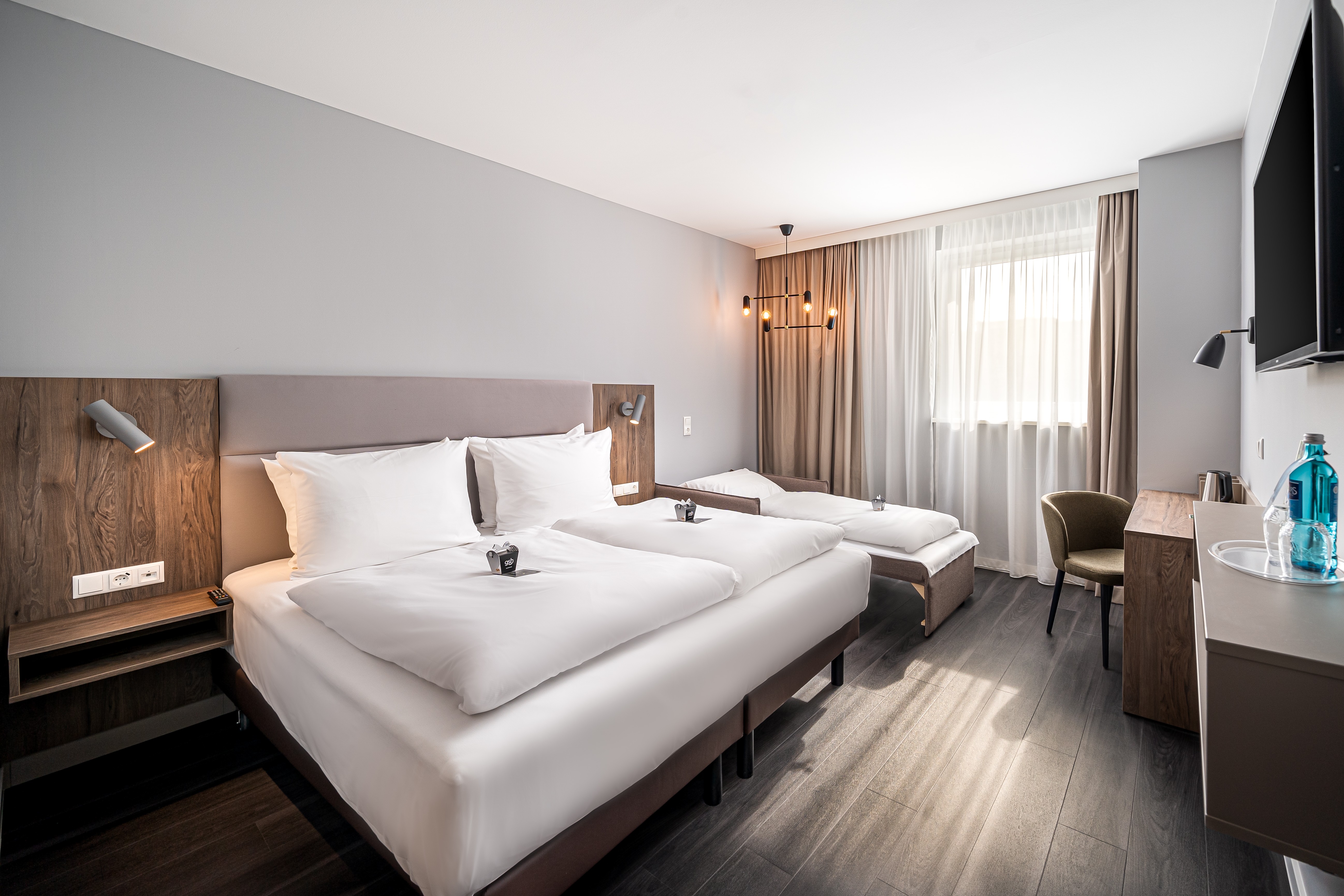Guest room at the elaya hotel oberhausen, Trademark by Wyndham in Oberhausen, Other than US/Canada