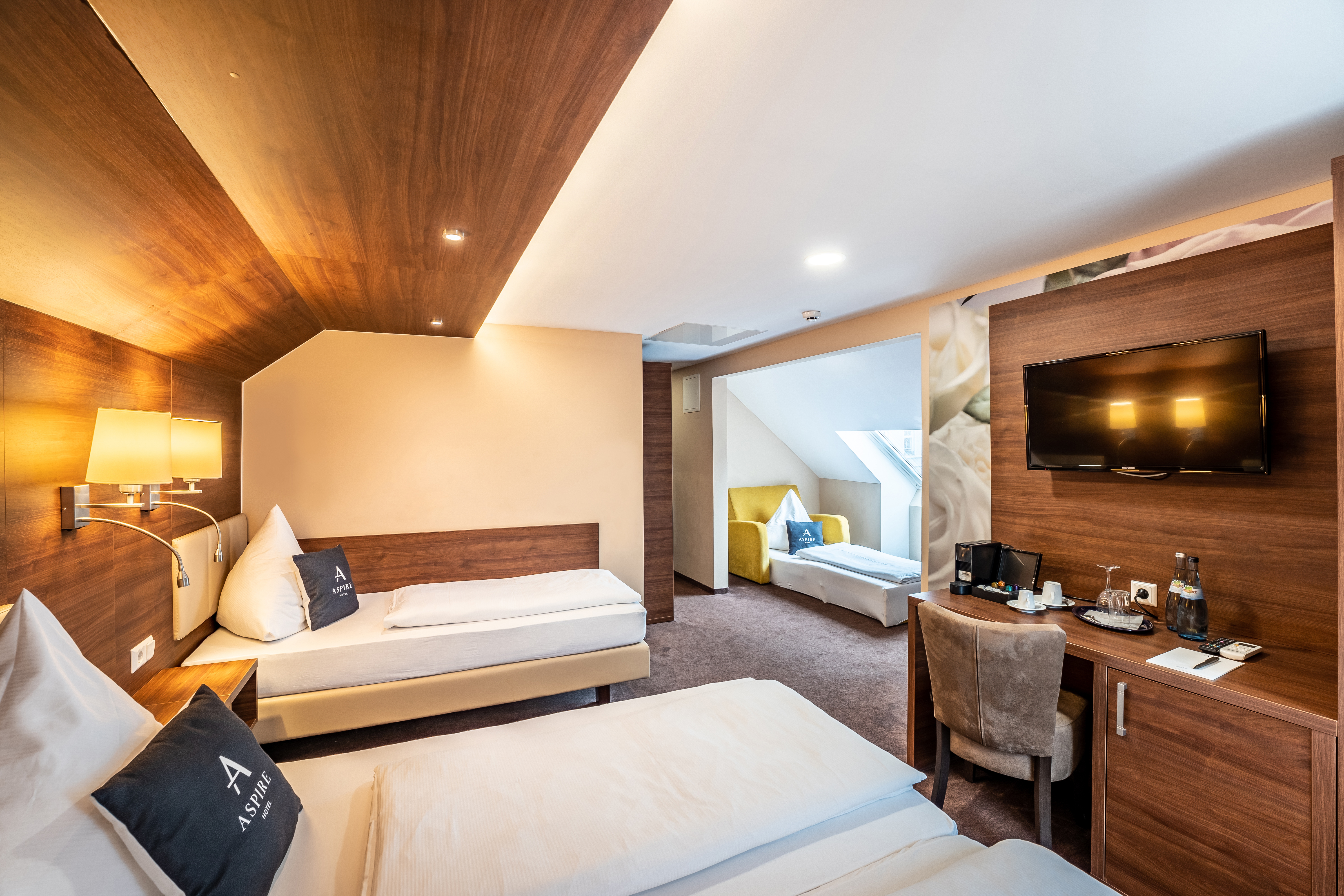 Guest room at the Aspire Castillo Reutlingen, Trademark Collection by Wyndham in Reutlingen, Other than US/Canada