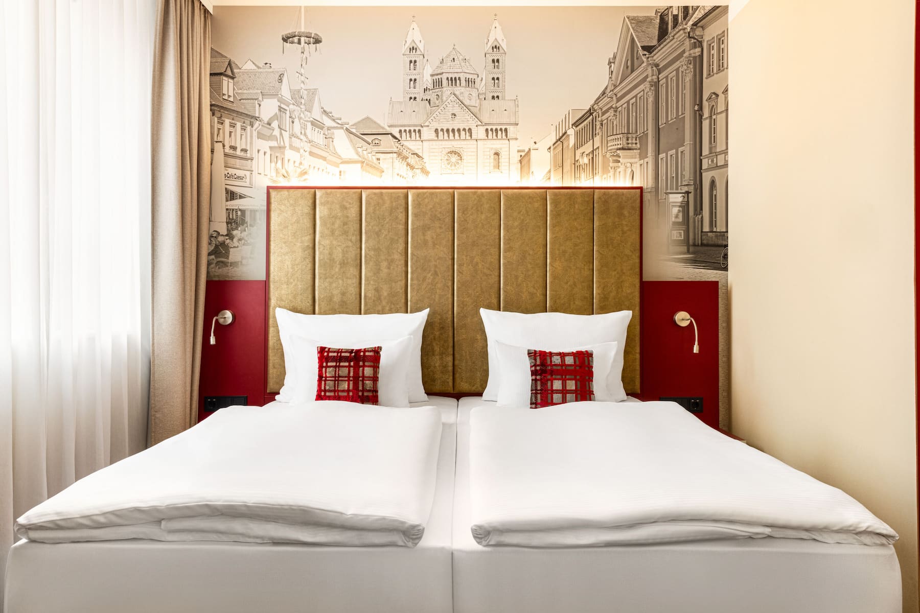Guest room at the Amedia Plaza Speyer, Trademark Collection by Wyndham in Speyer, Other than US/Canada
